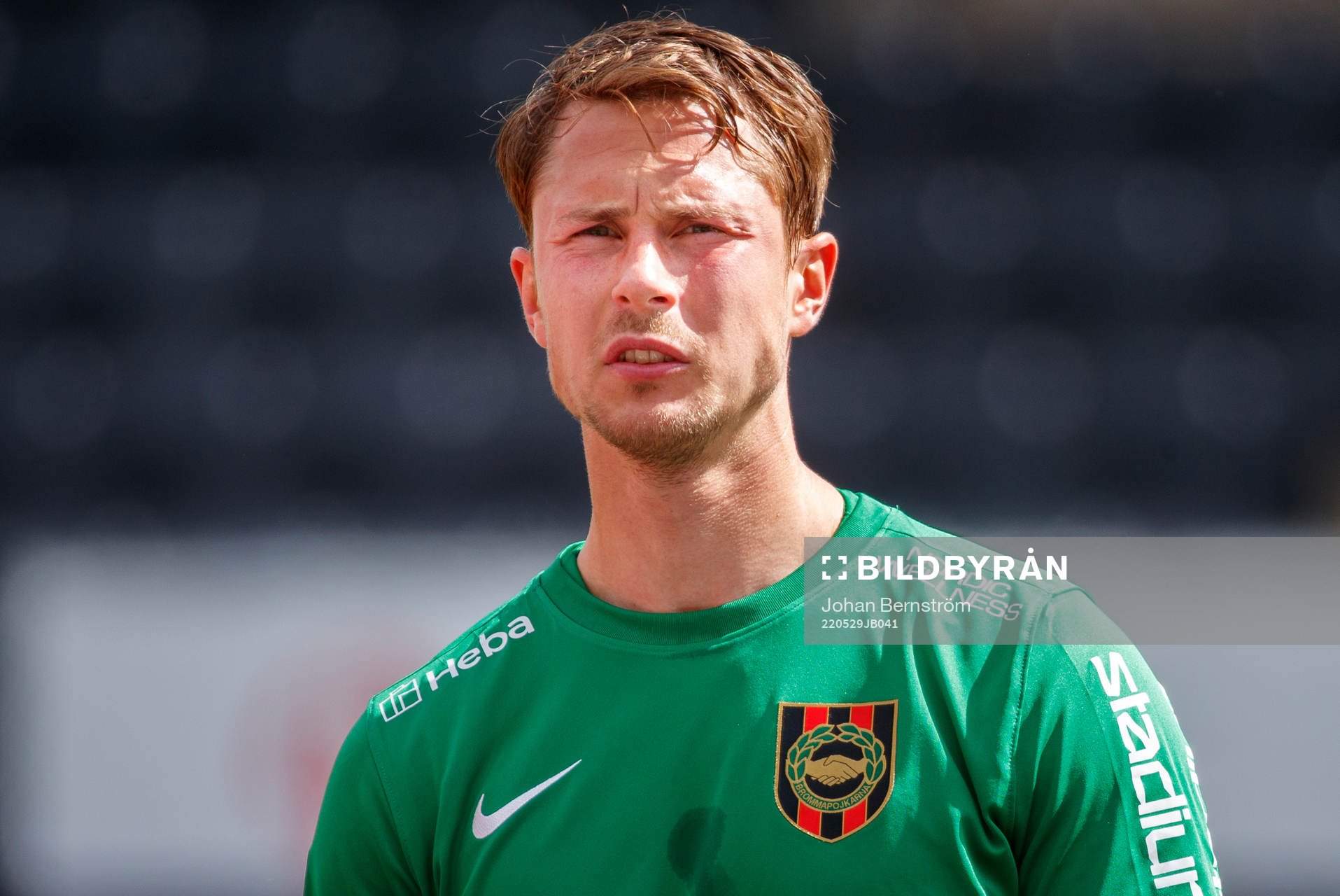 Brommapojkarnas målvakt Jonas Olsson