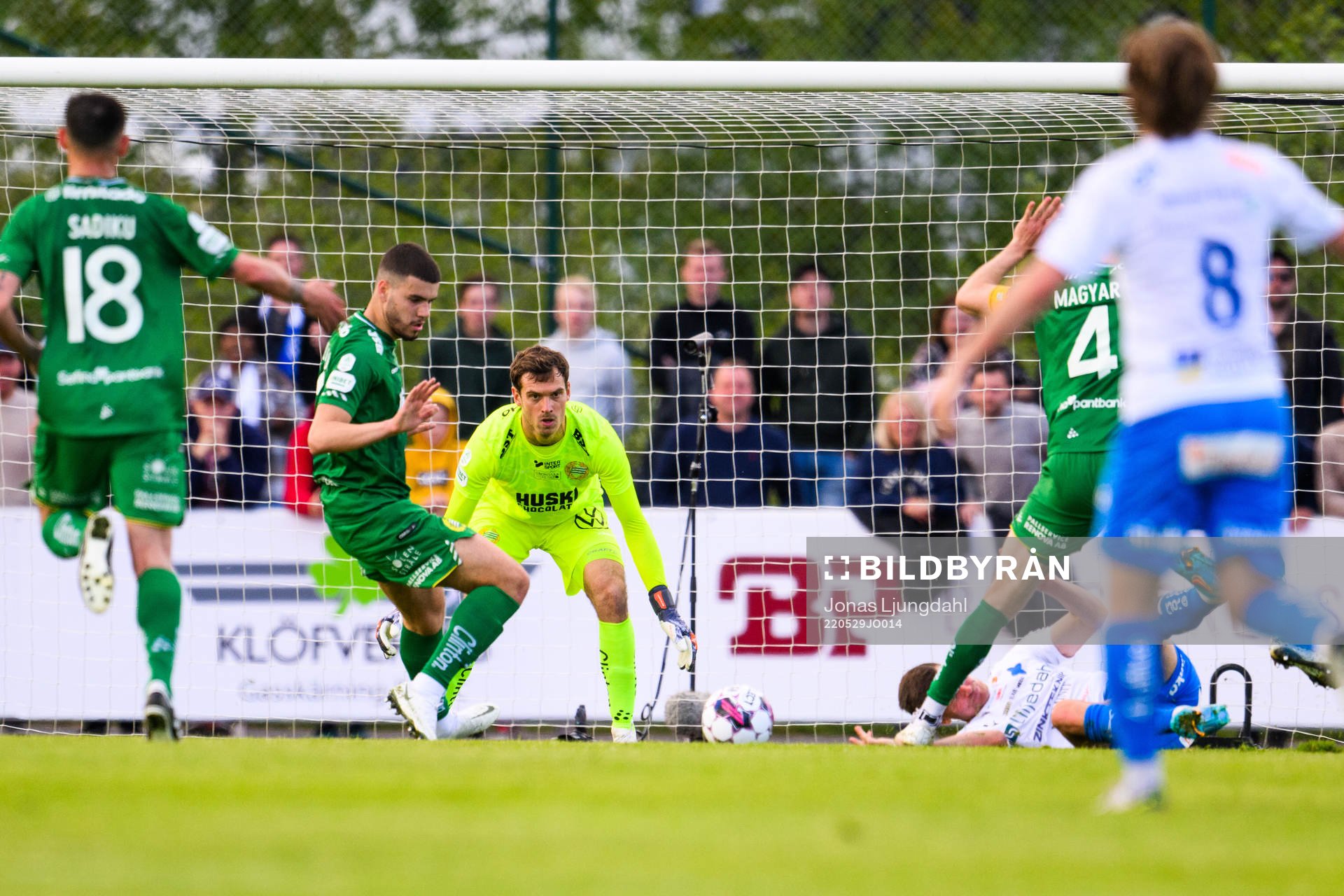 Hammarbys målvakt Davor Blazevic