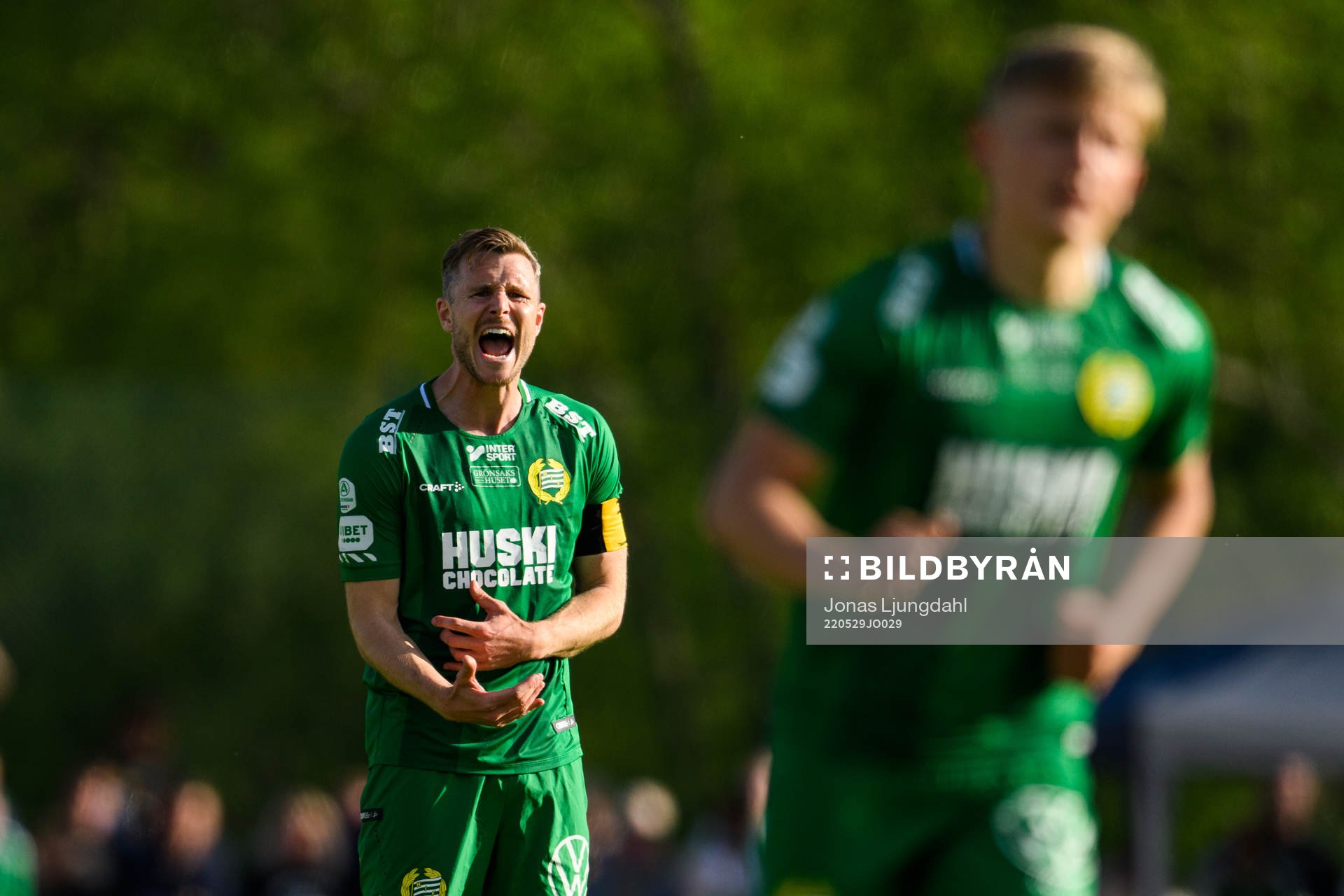 Hammarbys Richard Magyar deppar