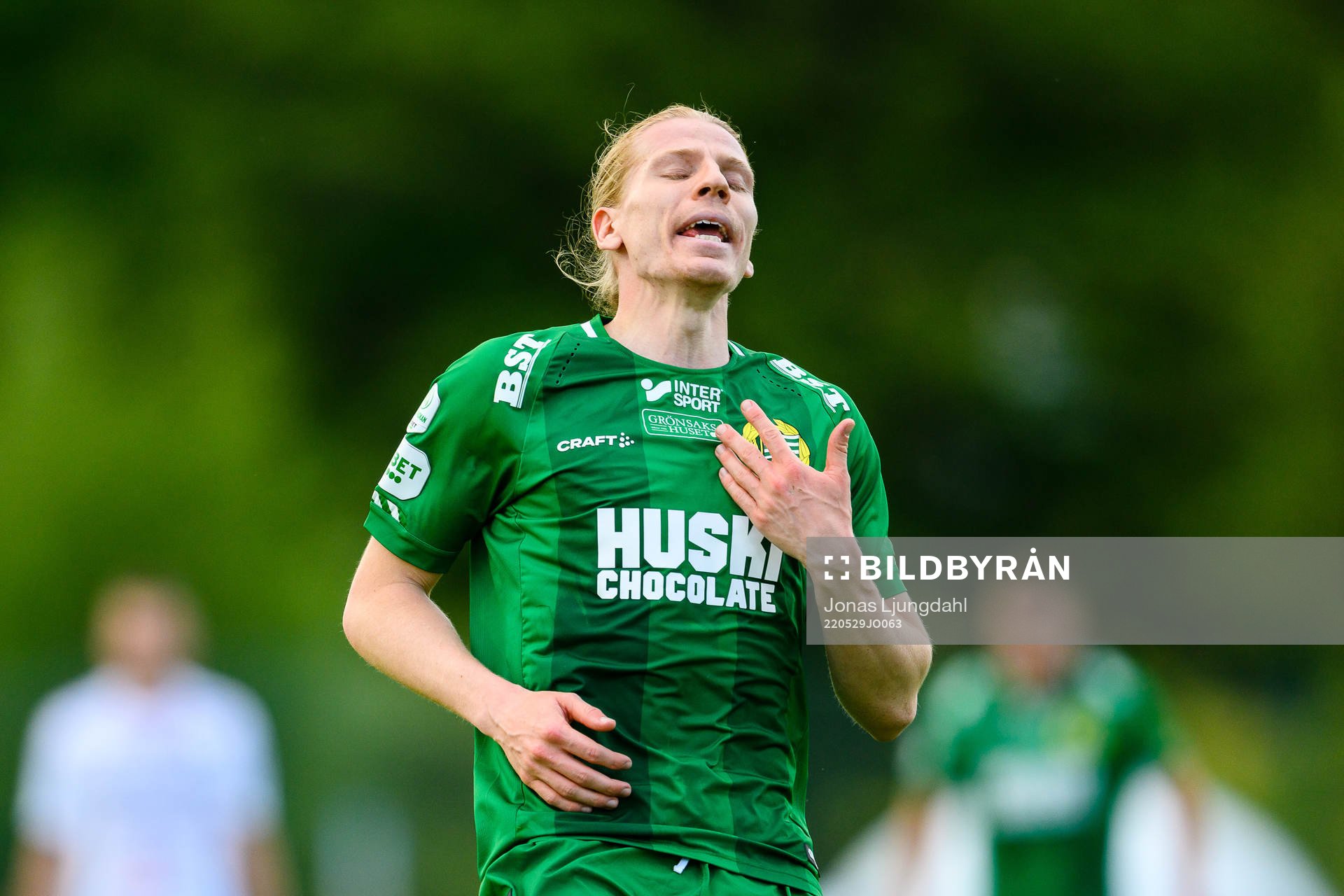 Hammarbys Gustav Ludwigson deppar