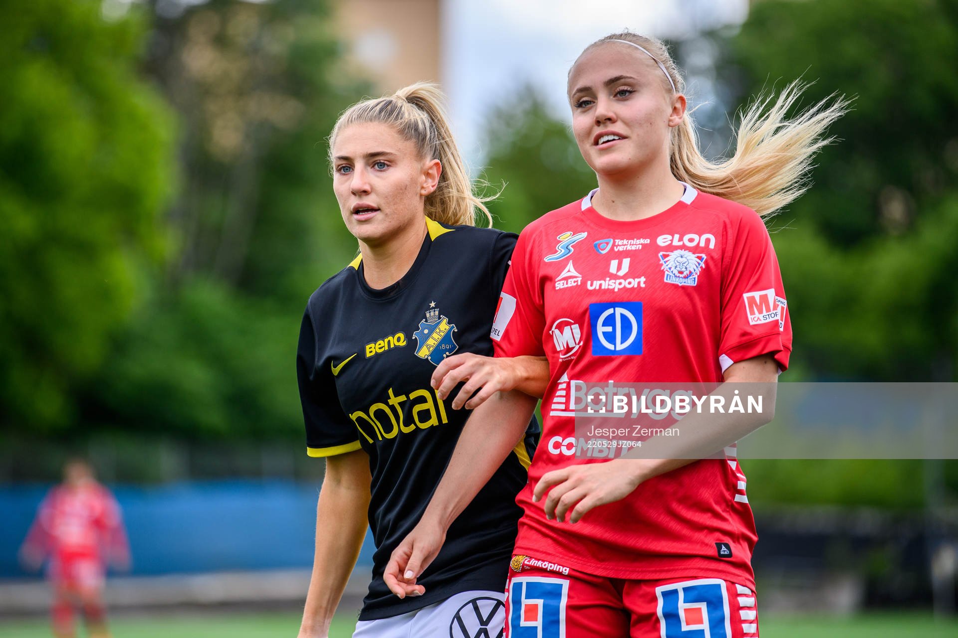 s Remy Siemsen och Linköpings Alva Selerud