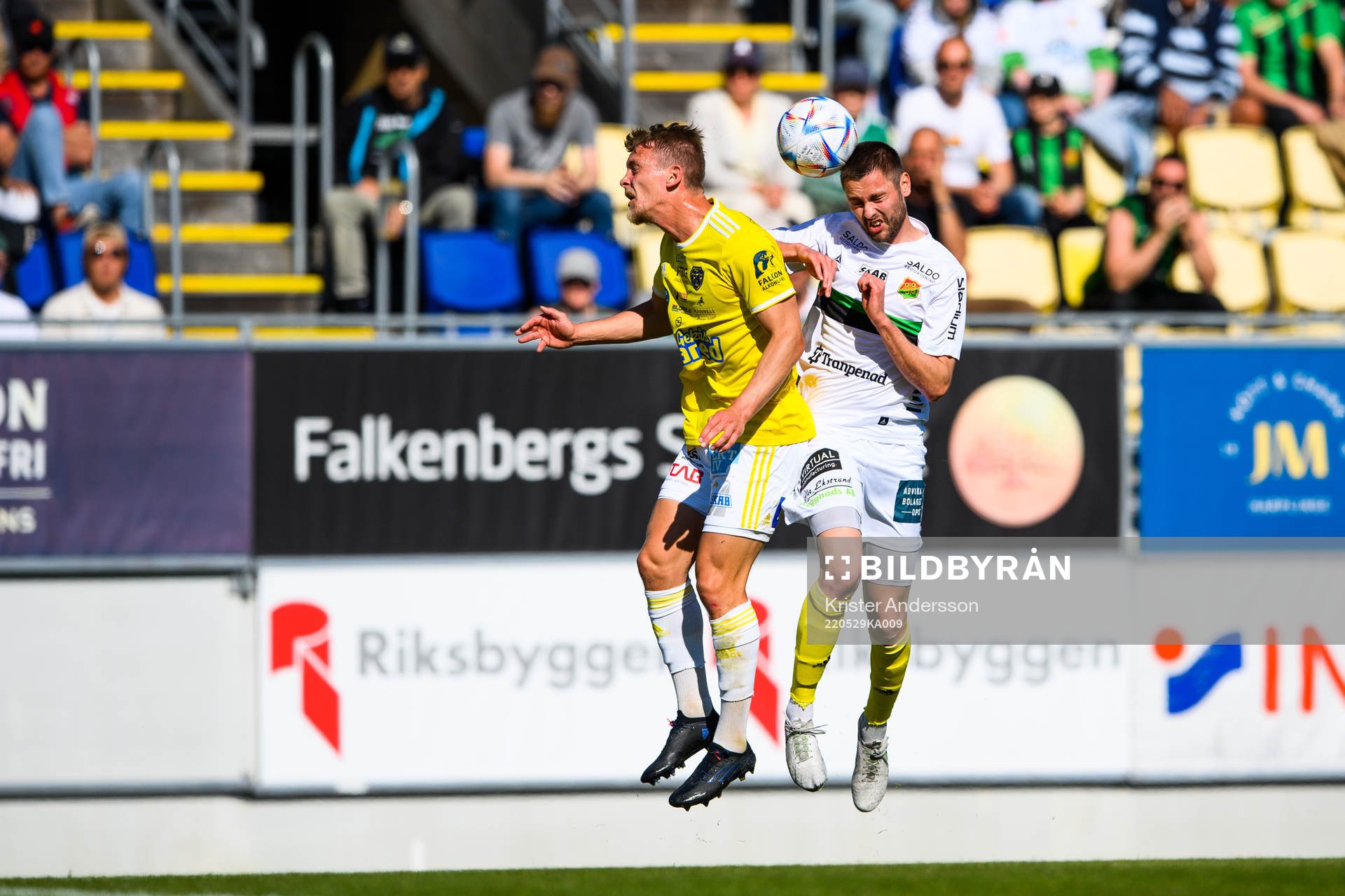 Falkenbergs Robin Hofsö och GAIS Axel Norén