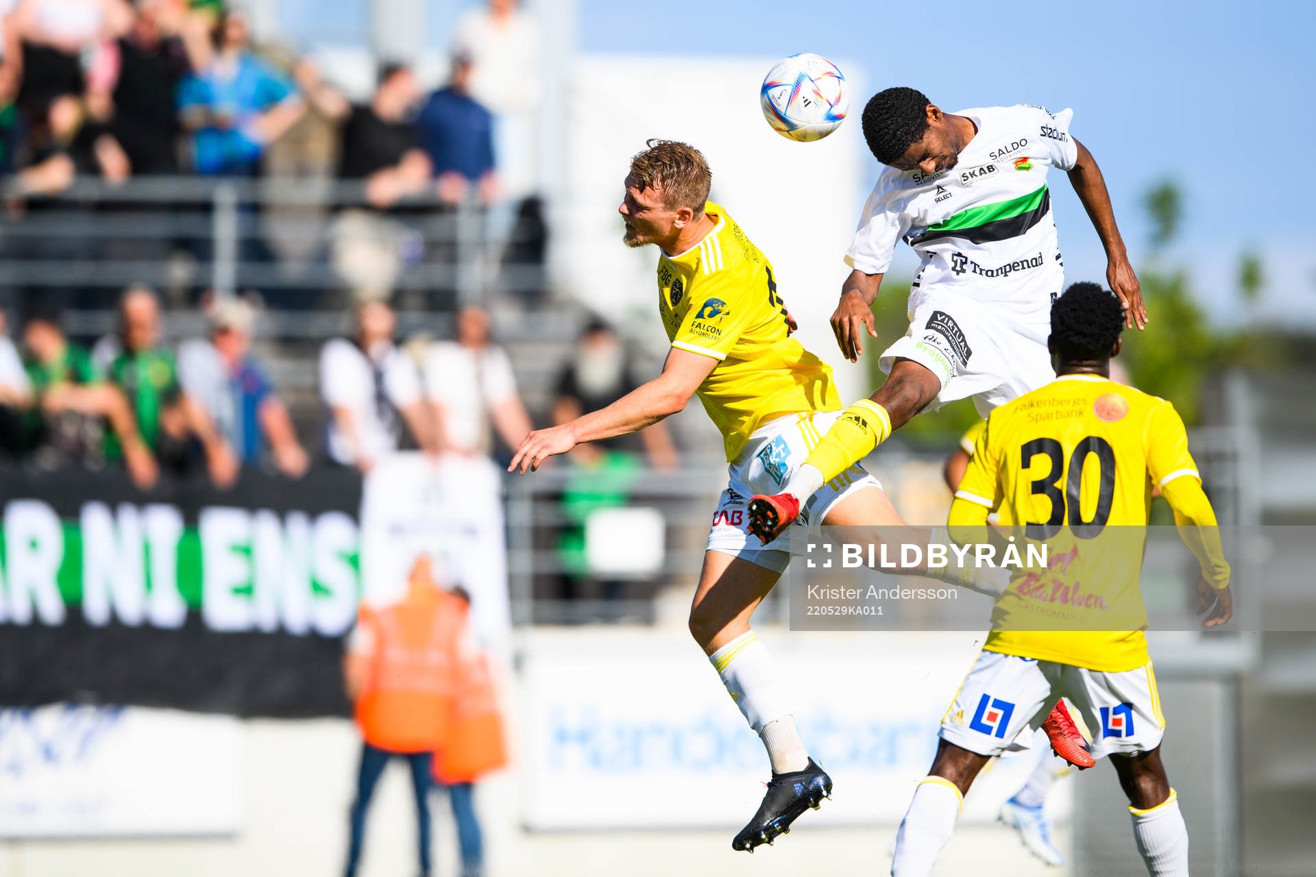 Falkenbergs Robin Hofsö och GAIS Harun Ibrahim