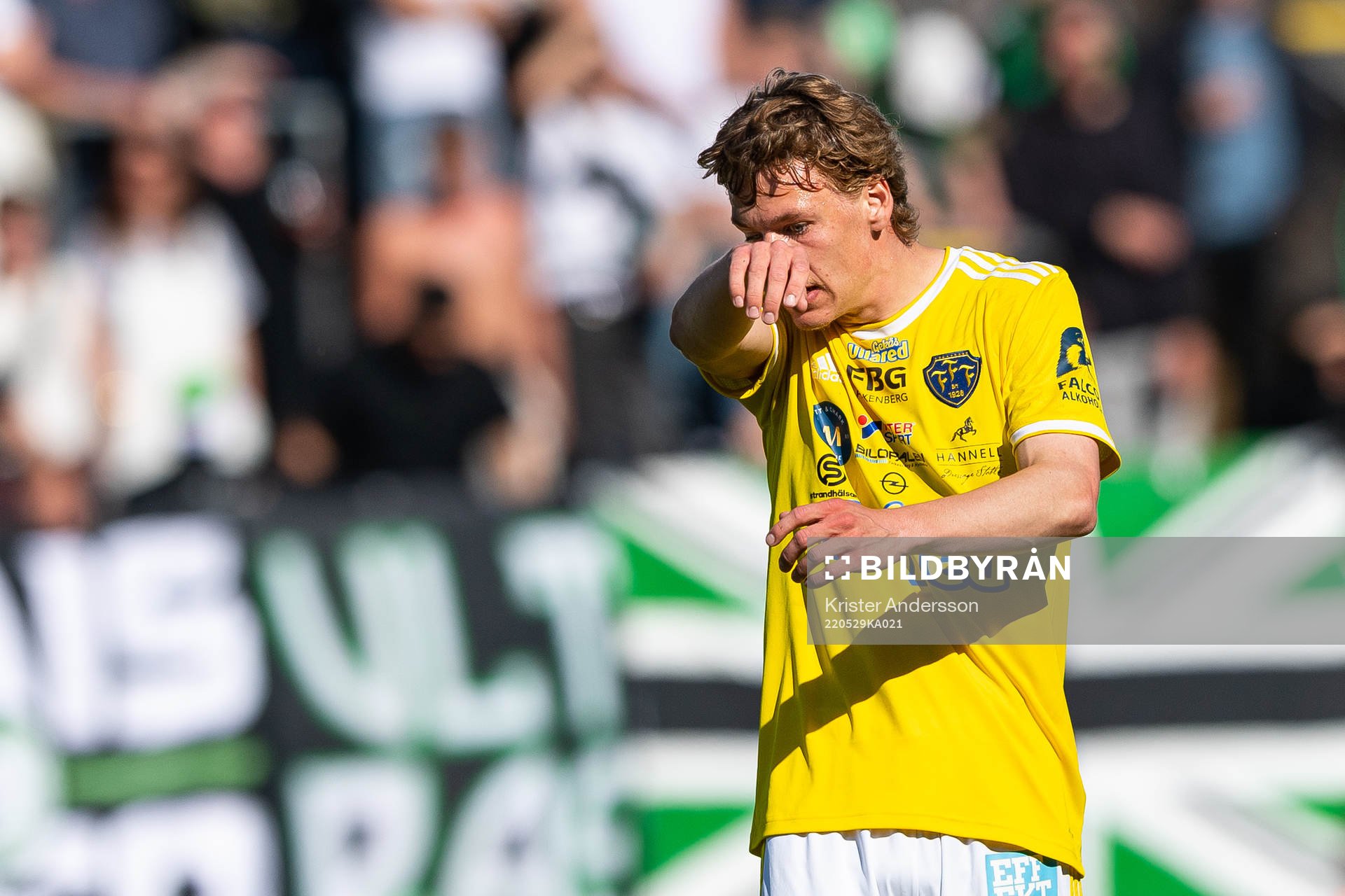 Falkenbergs Melker Nilsson deppar