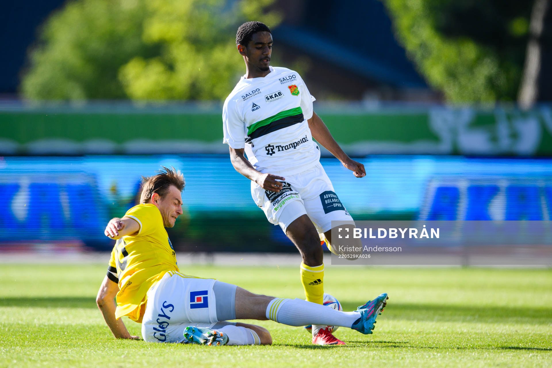 Falkenbergs Linus Dahl och GAIS Harun Ibrahim