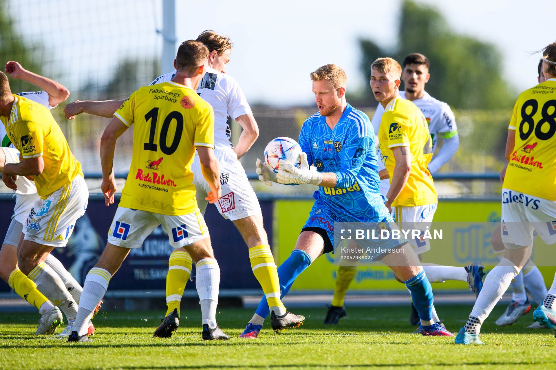 Falkenbergs målvakt Tim Erlandsson