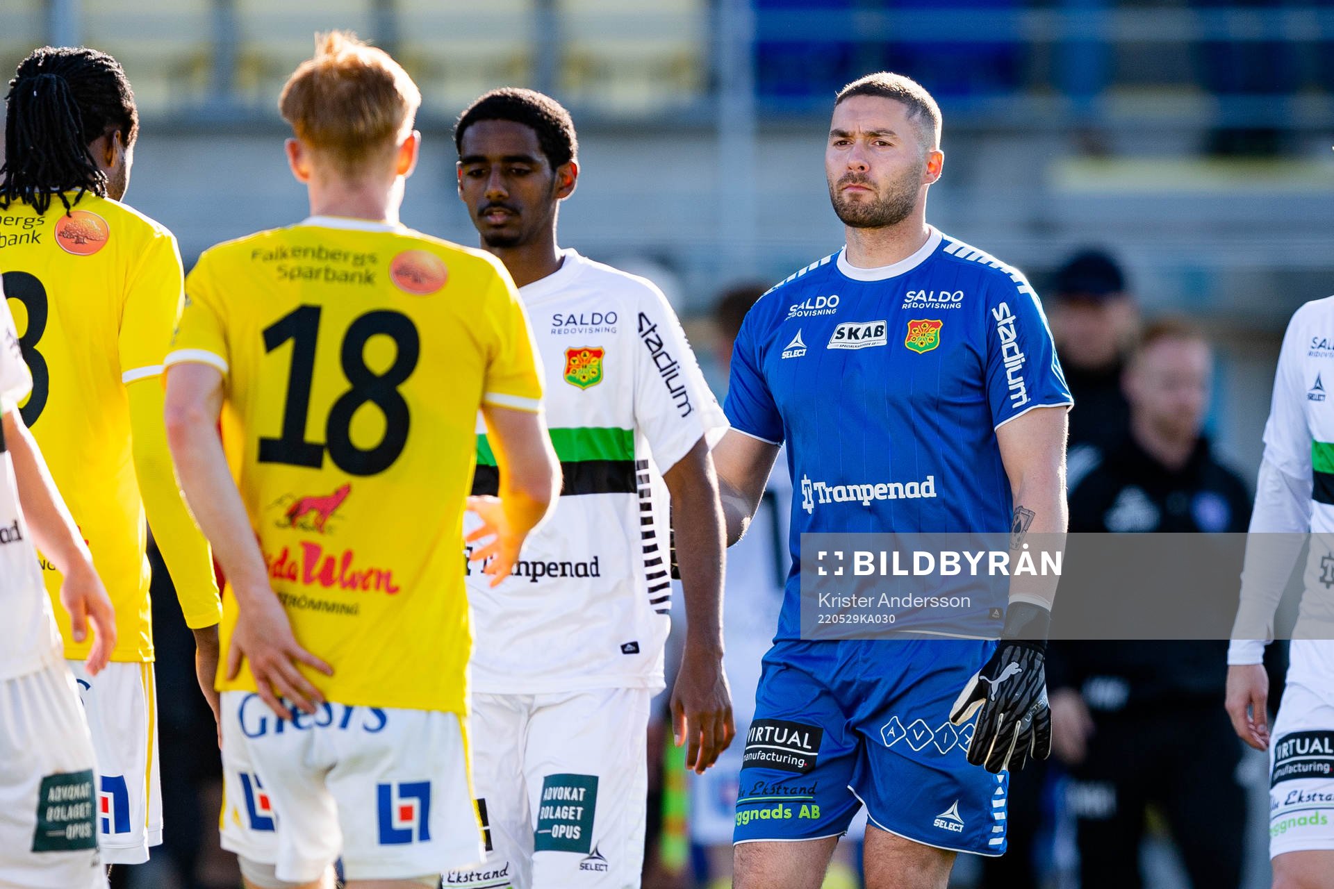 GAIS målvakt Mergim Krasniqi