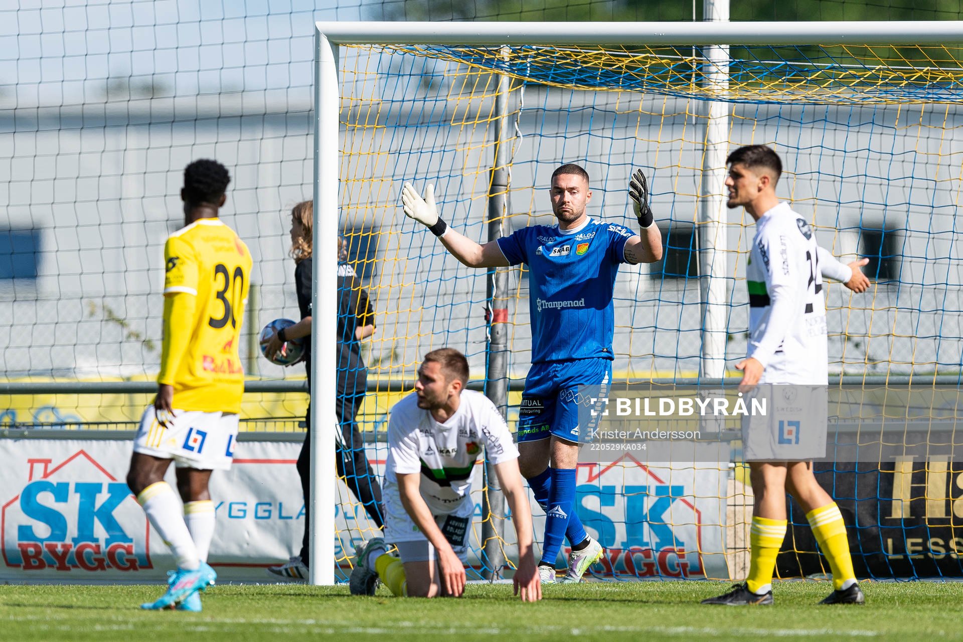 GAIS målvakt Mergim Krasniqi
