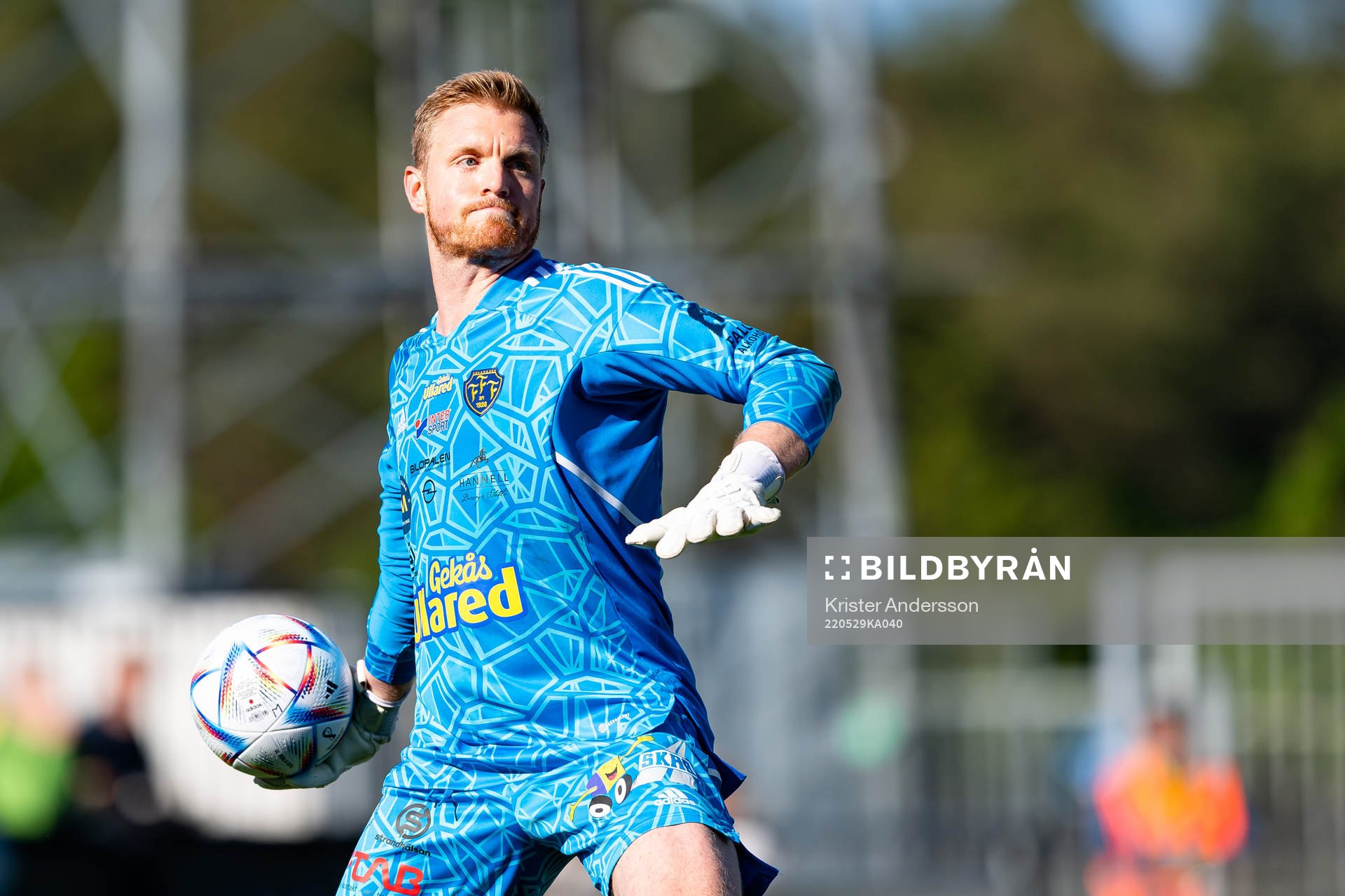 Falkenbergs målvakt Tim Erlandsson