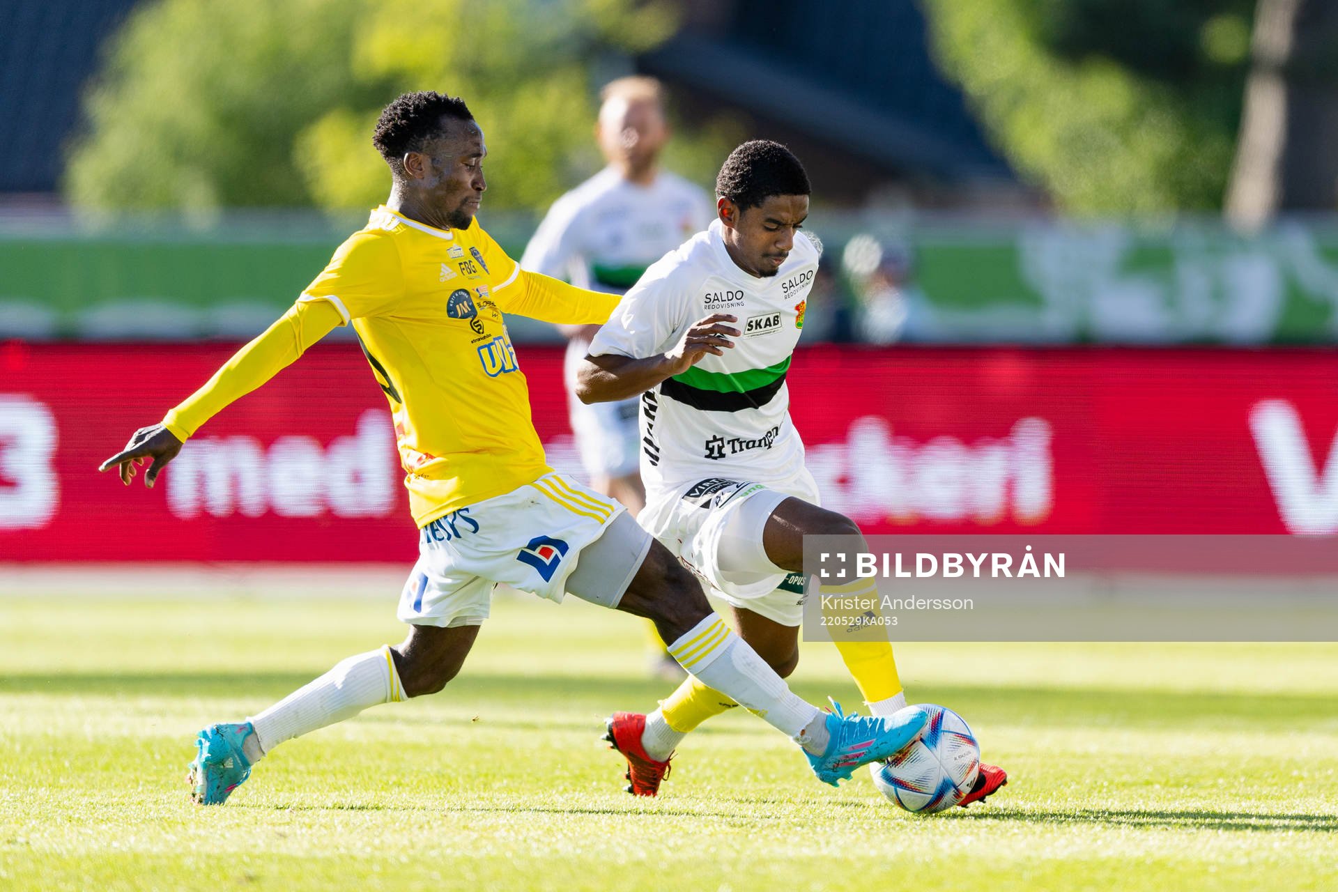 Falkenbergs Godwin Aguda och GAIS Harun Ibrahim
