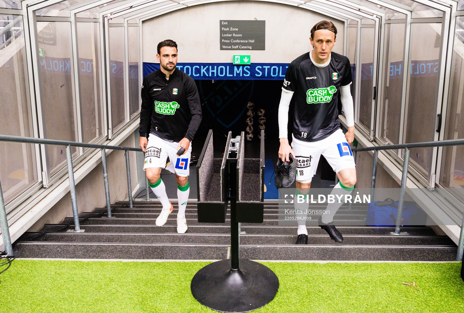 Varbergs Oliver Stanisic och Joakim Lindner
