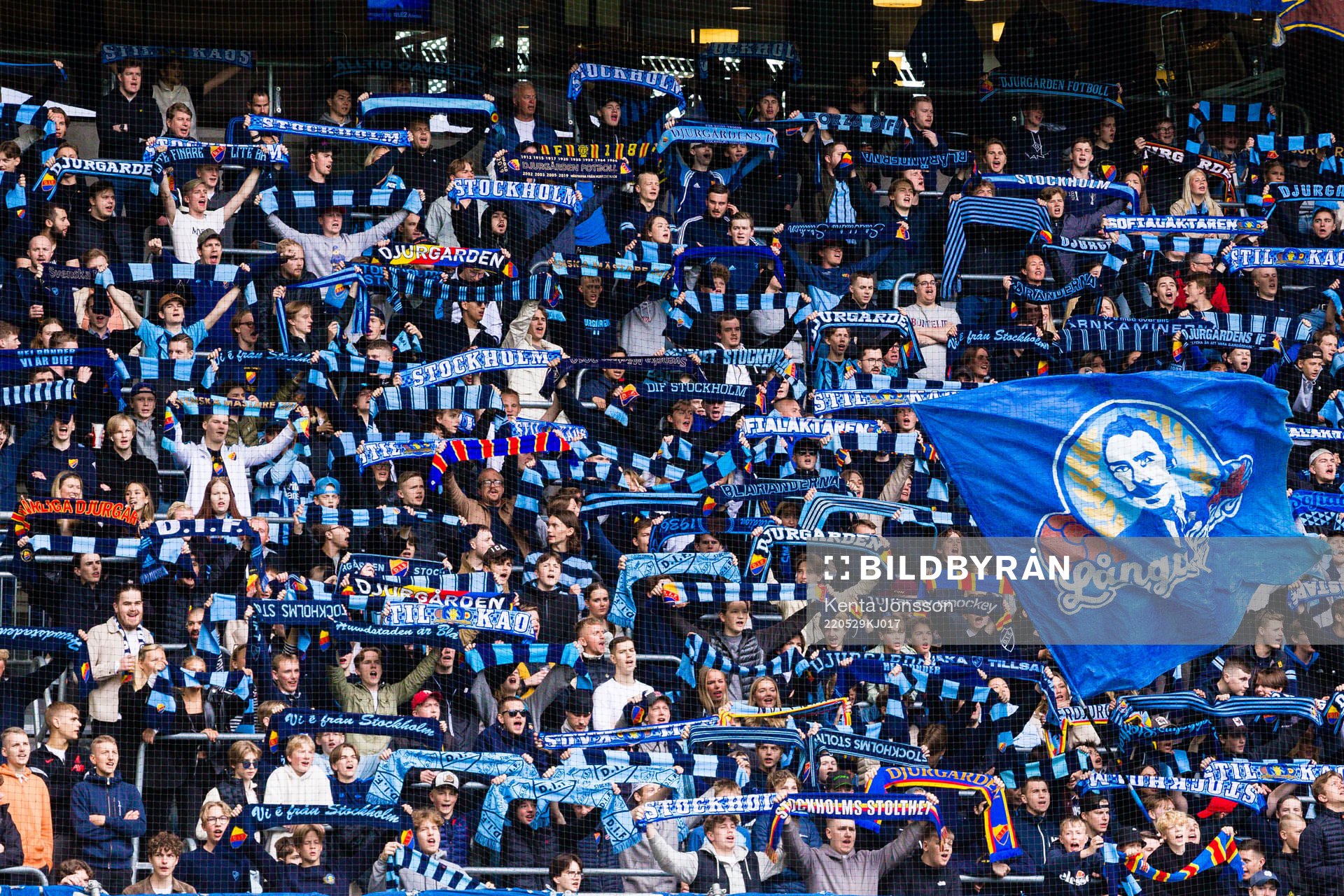 Djurgårdens supportrar