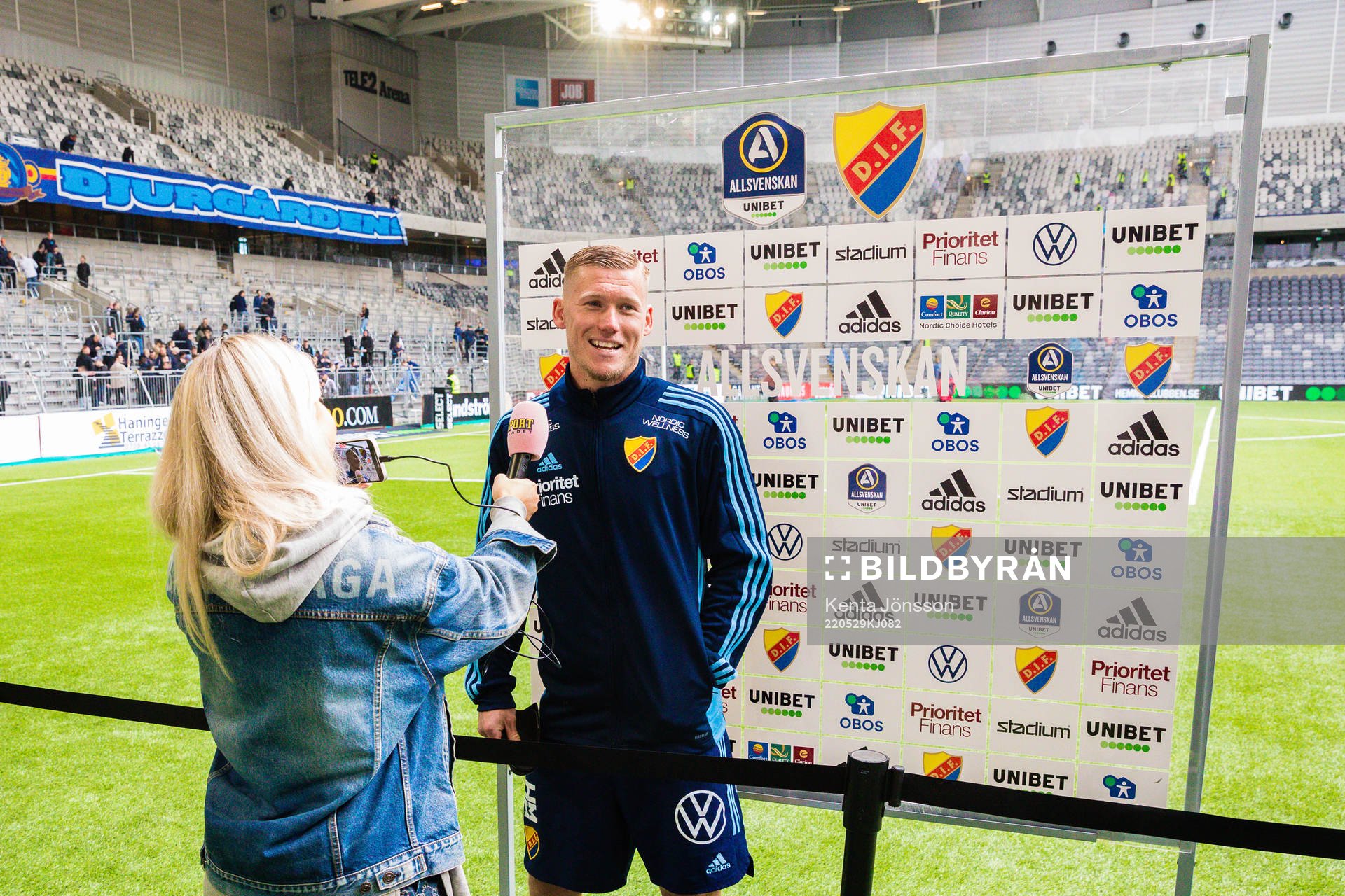 Djurgårdens Victor Edvardsen