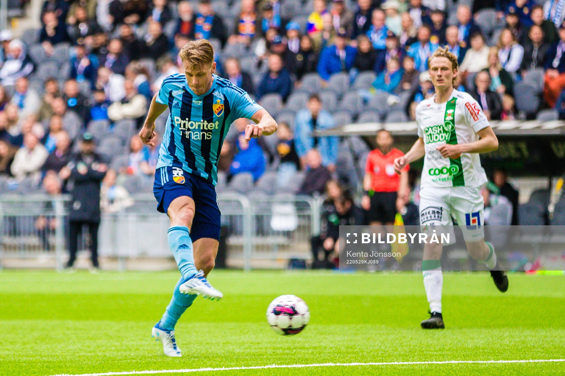 Djurgårdens Rasmus Schüller gör 3-0