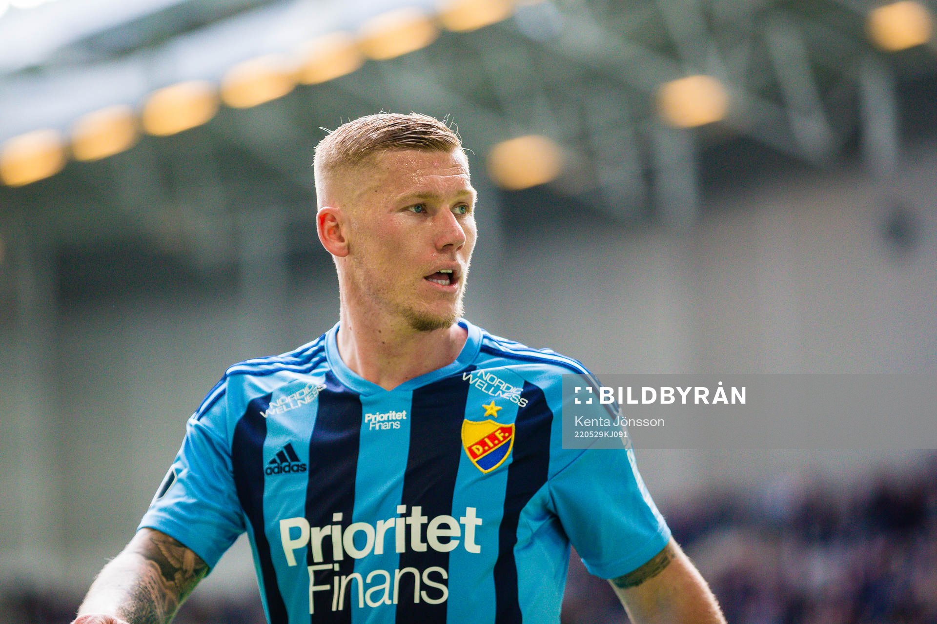 Djurgårdens Victor Edvardsen