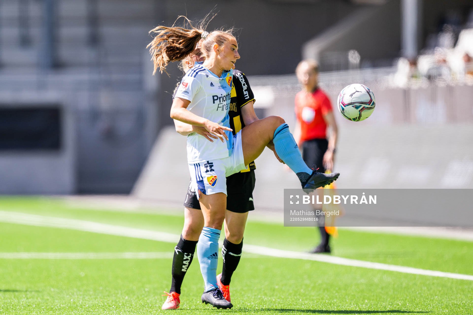 Häckens Agla Maria Albertsdottir och Djurgårdens Tilde