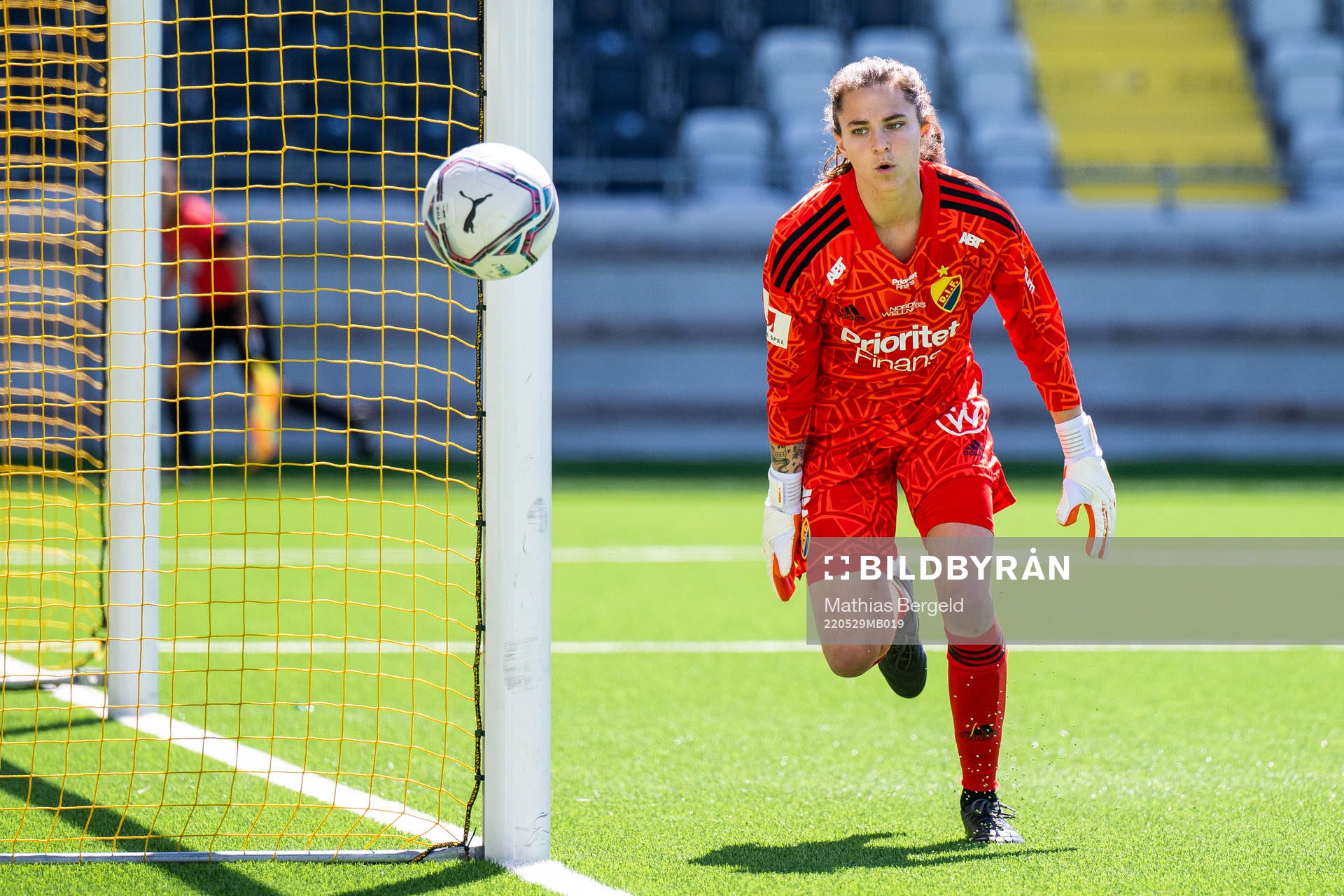 Djurgårdens målvakt Kelsey Daugherty