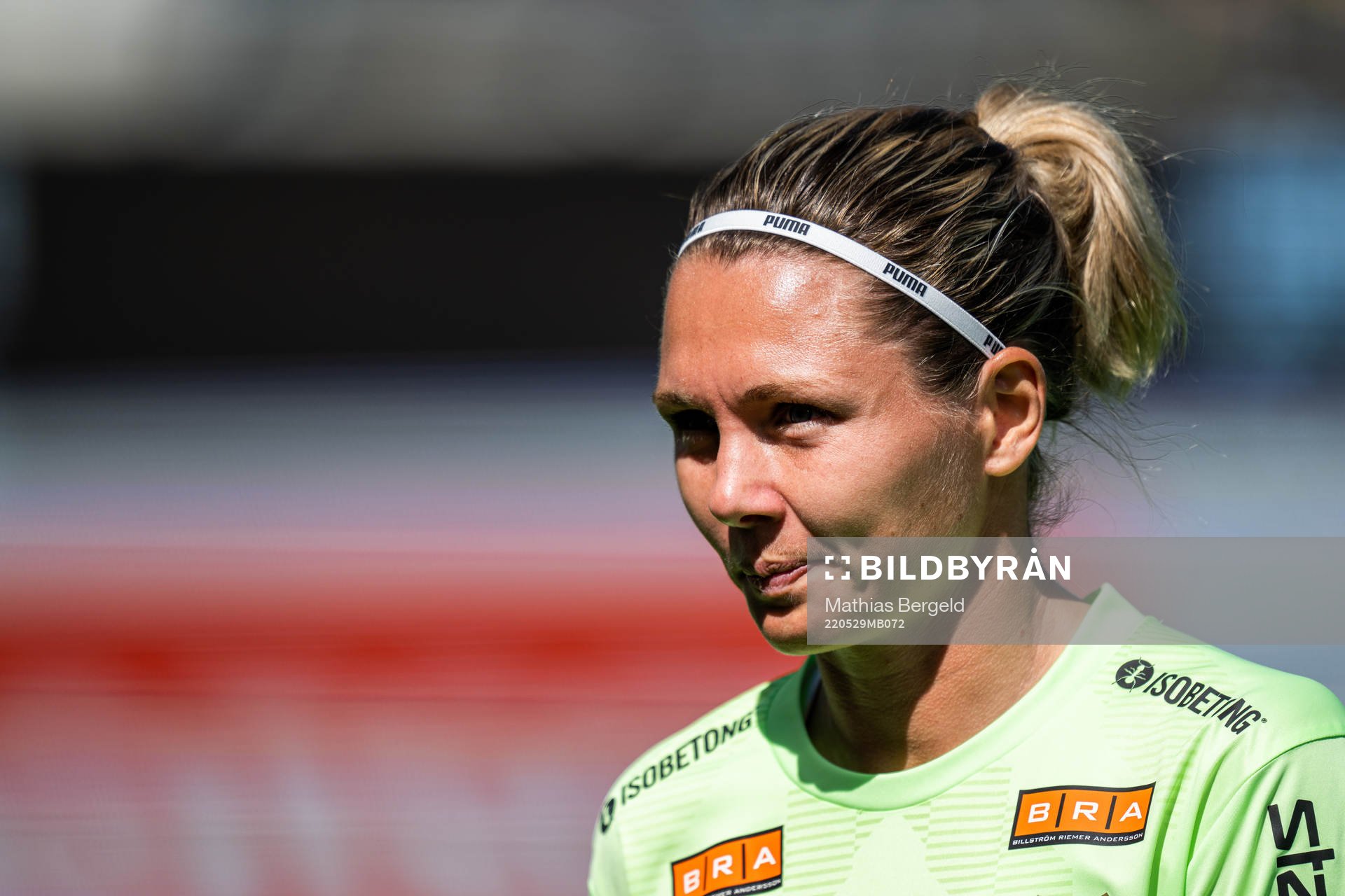 Häckens målvakt Jennifer Falk