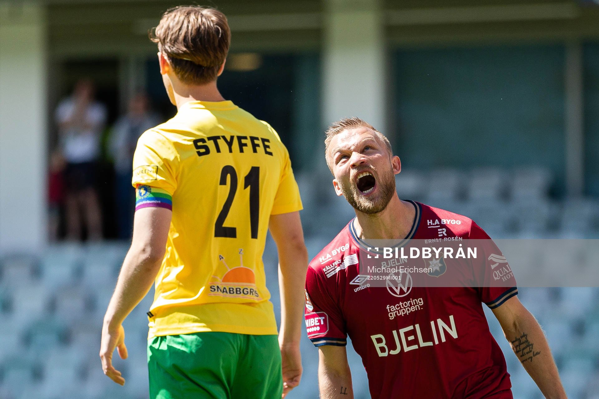 Örgrytes Nicklas Bärkroth deppar