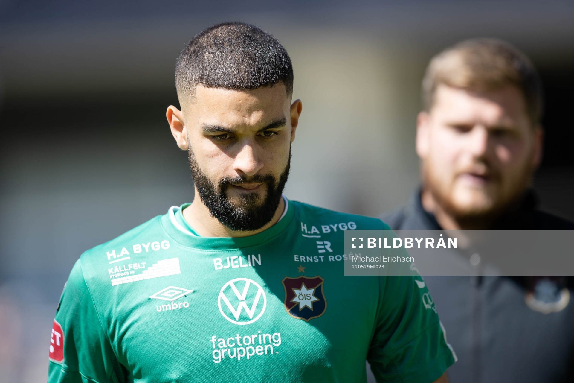 Örgrytes målvakt Sixten Mohlin deppar