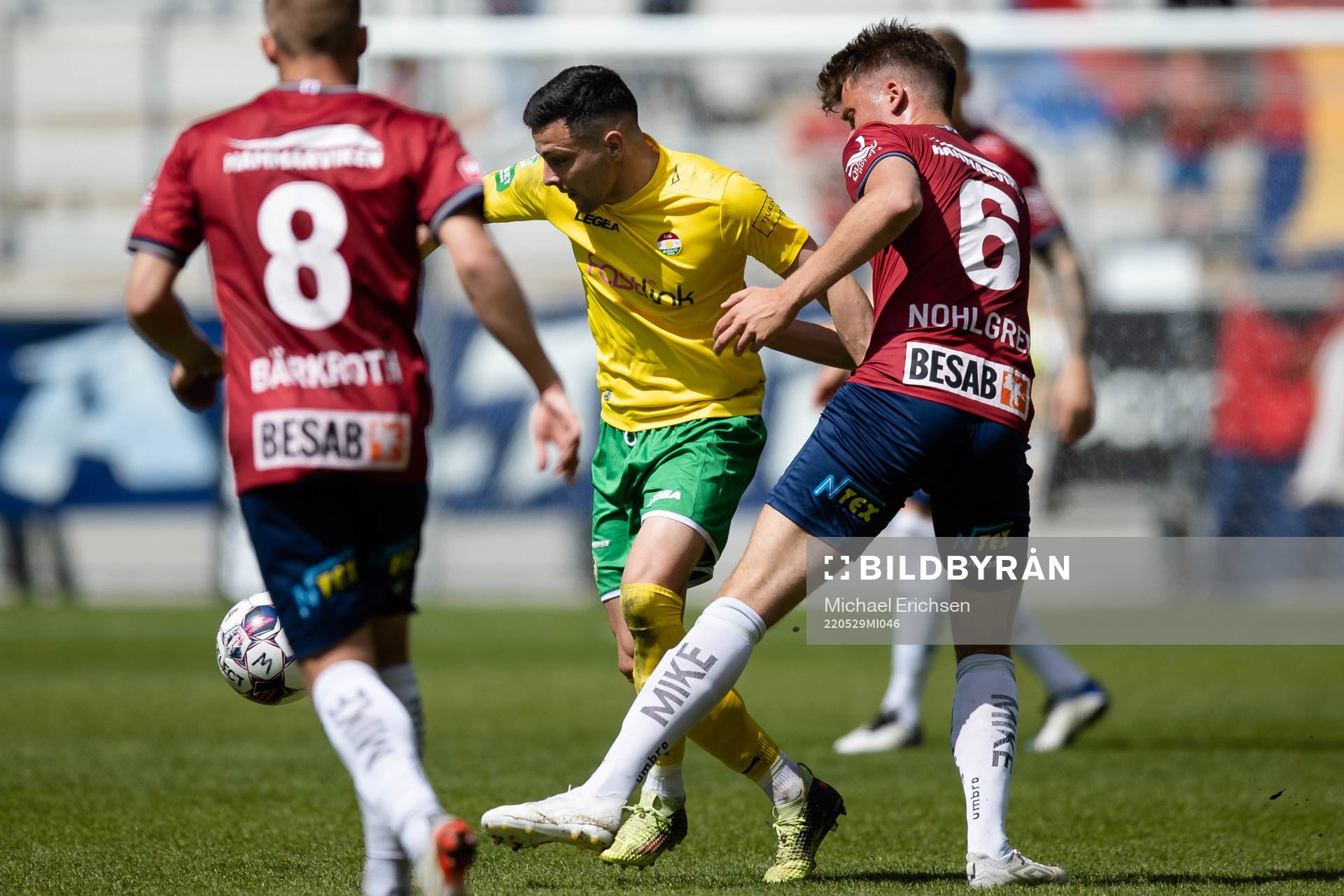 Dalkurds Ezequiel Montagna och Örgrytes Eric Nohlgren