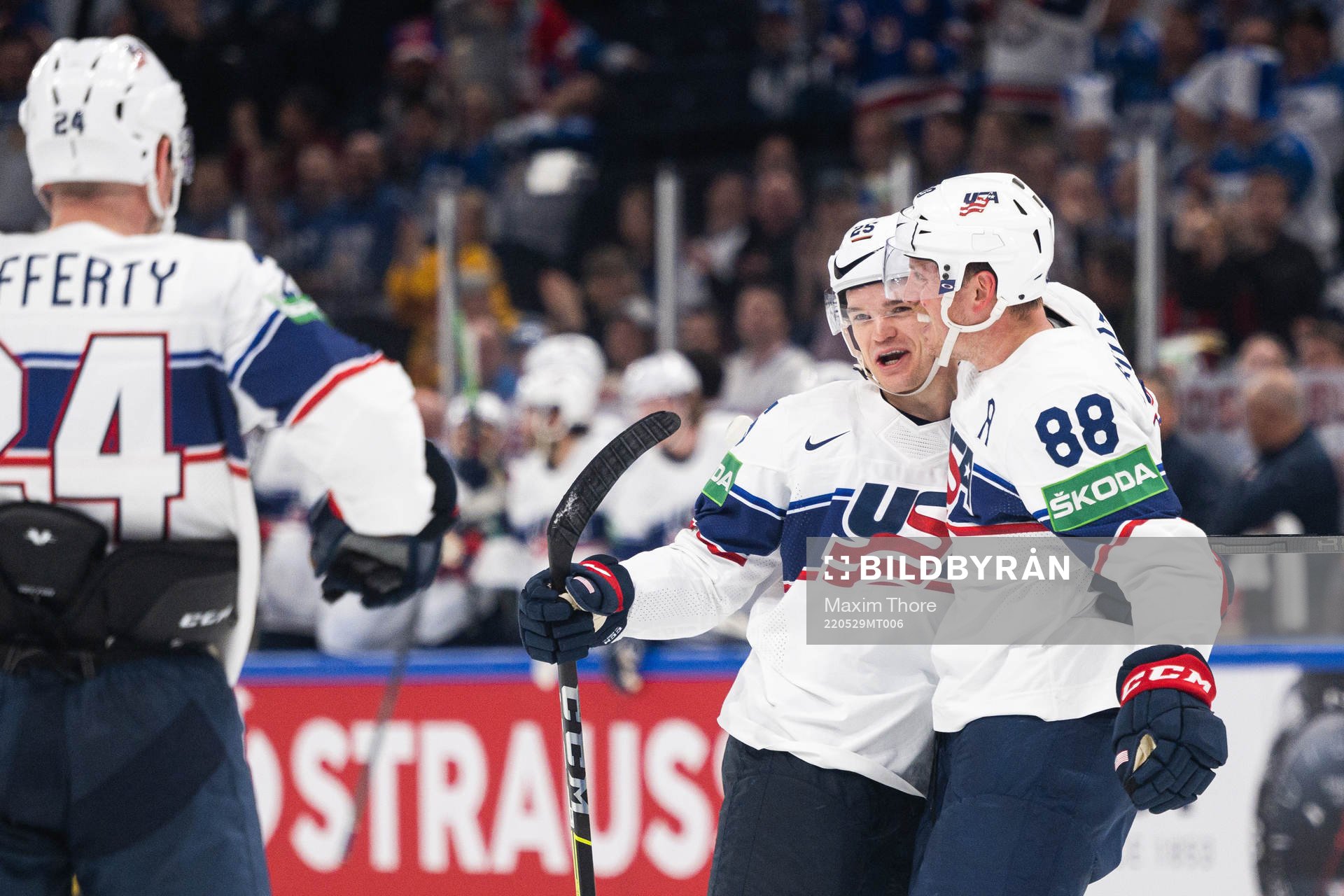 Karson Kaulman of USA celebrates the 1-3 goal