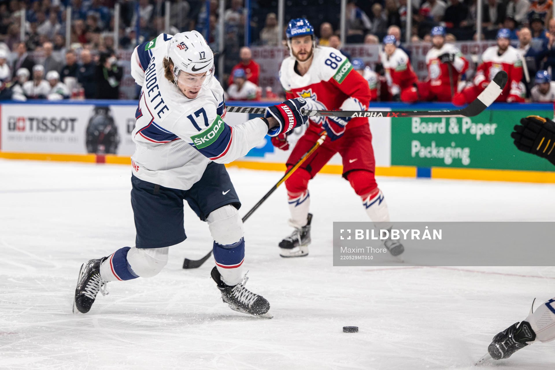 Adam Gaudette of USA