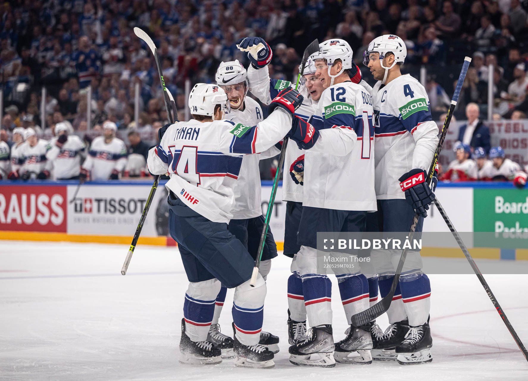 Karson Kaulman of USA celebrates the 1-3 goal