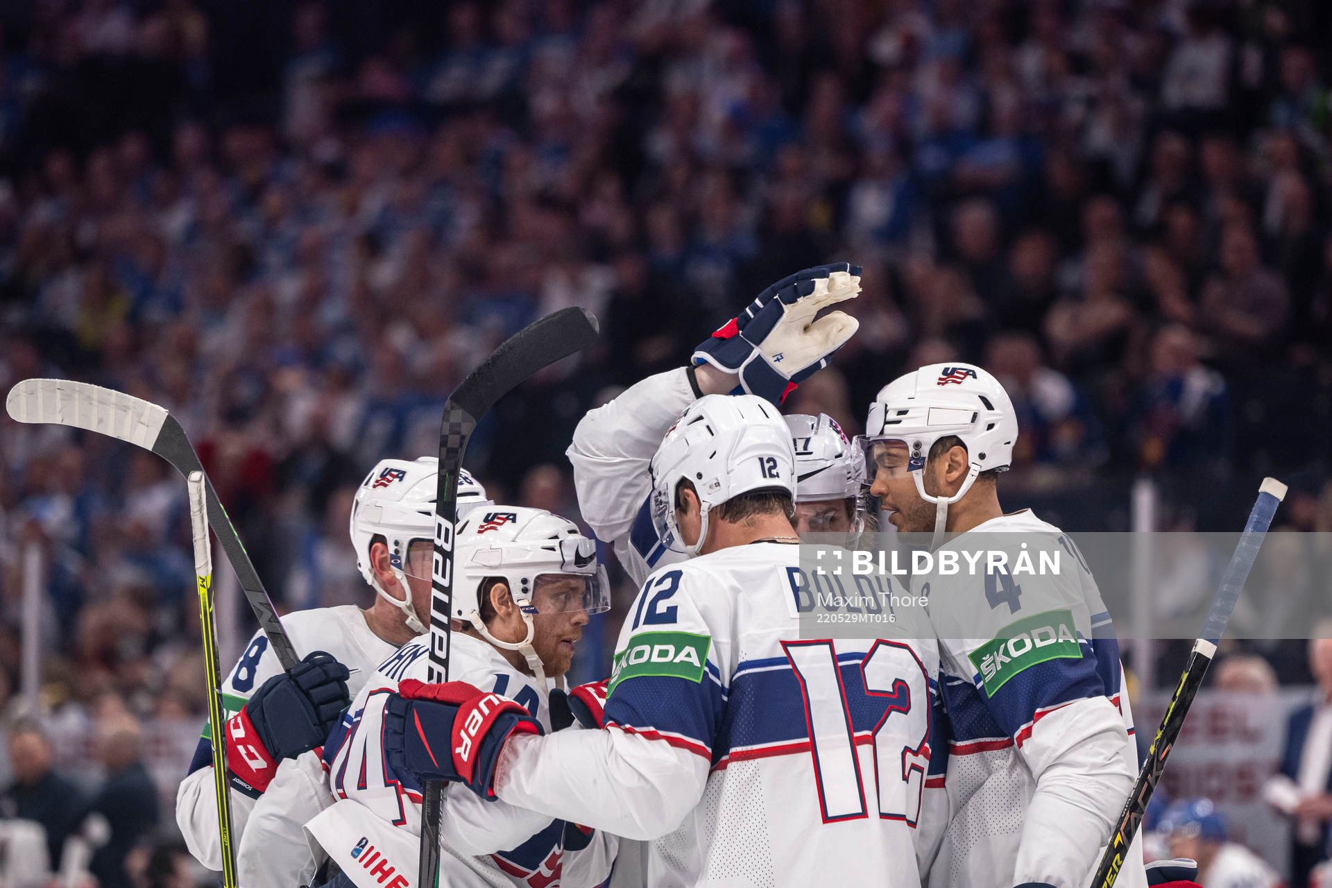 Karson Kaulman of USA celebrates the 1-3 goal