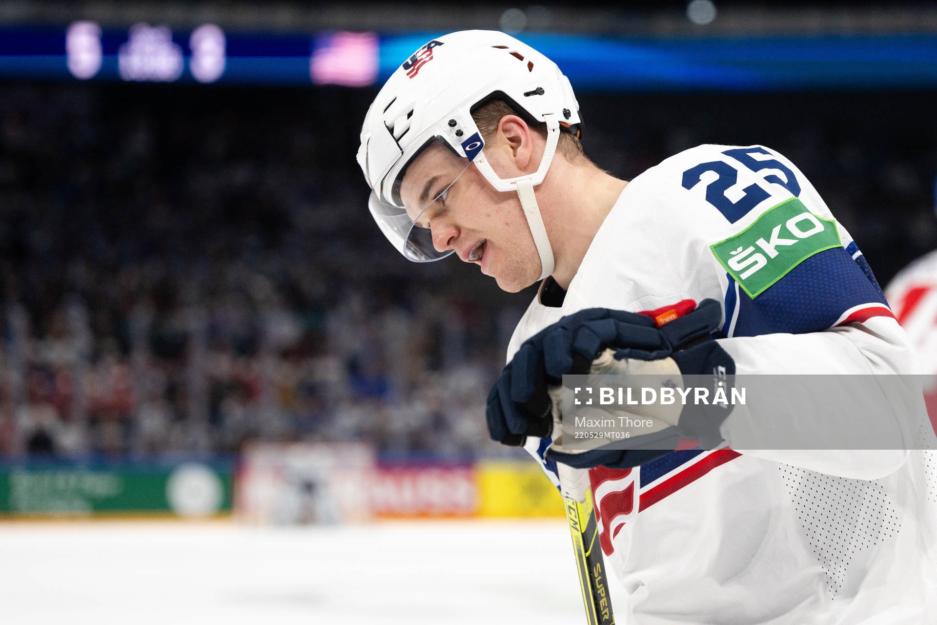 Karson Kaulman of USA looks dejected