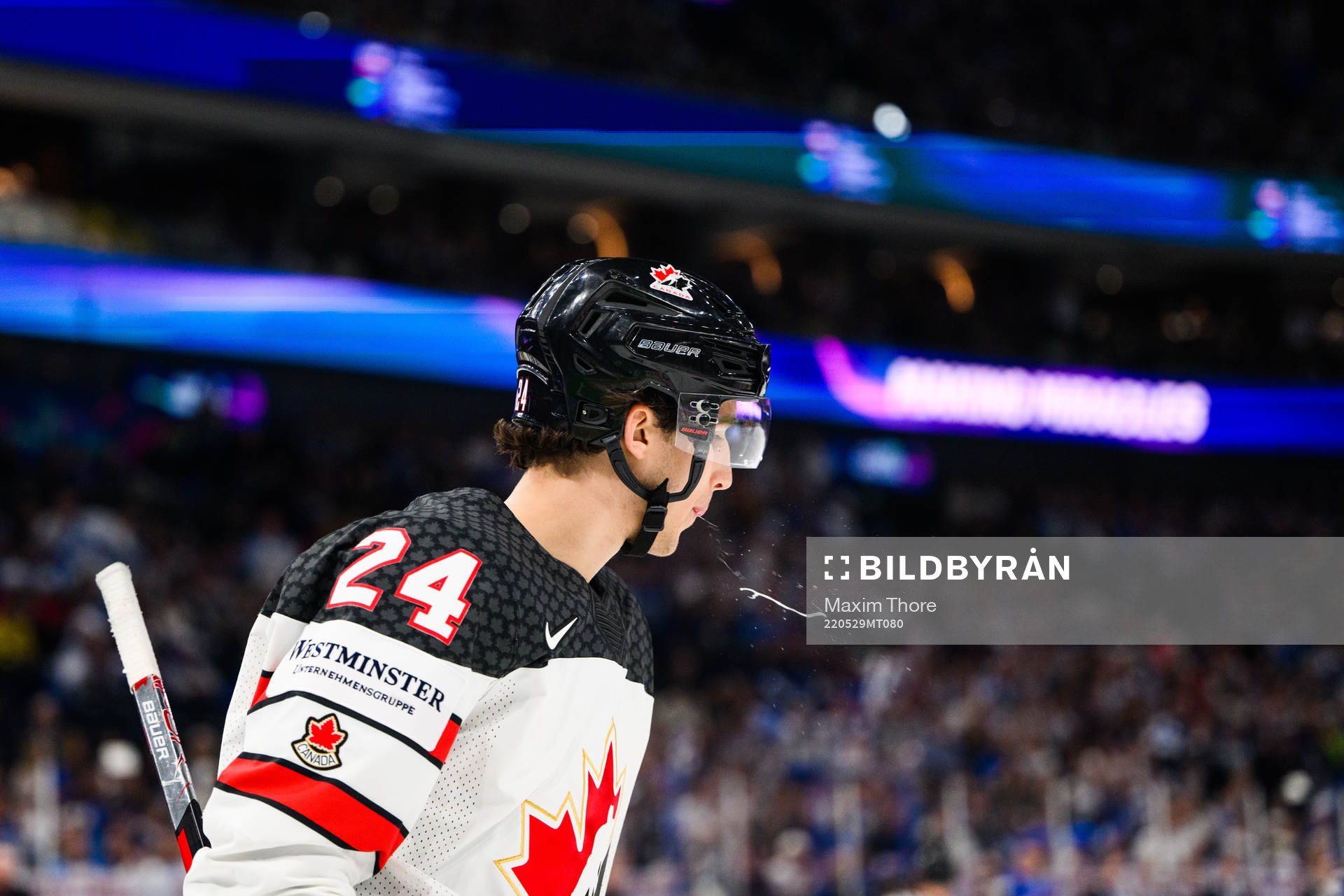Dylan Cozens of Canada