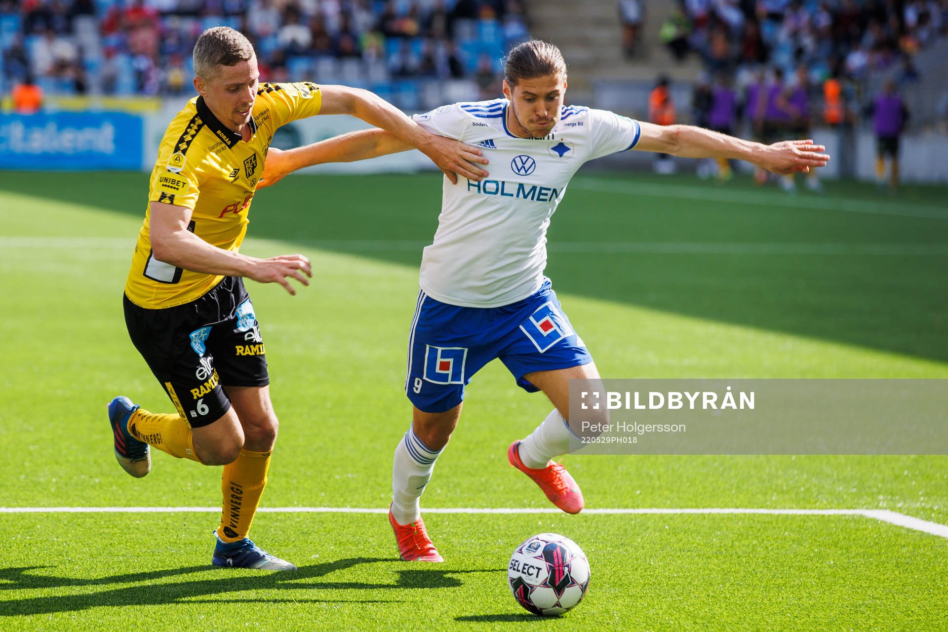 Elfsborgs André Ibsen Rømer och IFK Norrköpings Eman