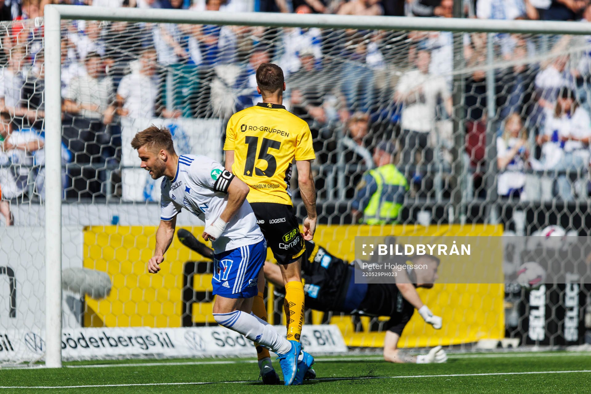 IFK Norrköpings Christoffer Nyman gör 2-2 bakom Elfsborgs