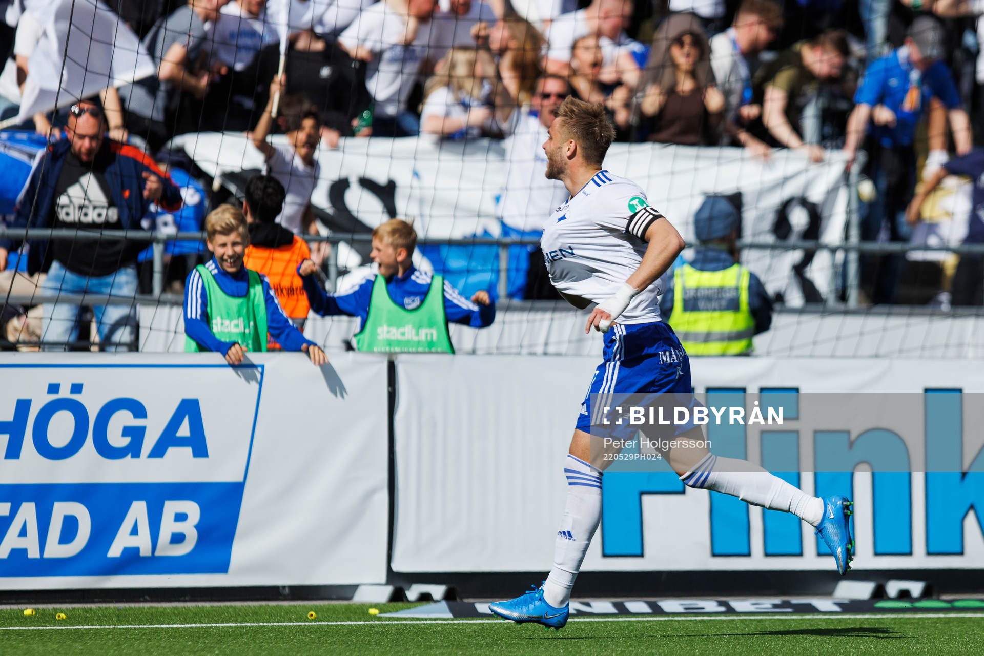 IFK Norrköpings Christoffer Nyman jublar