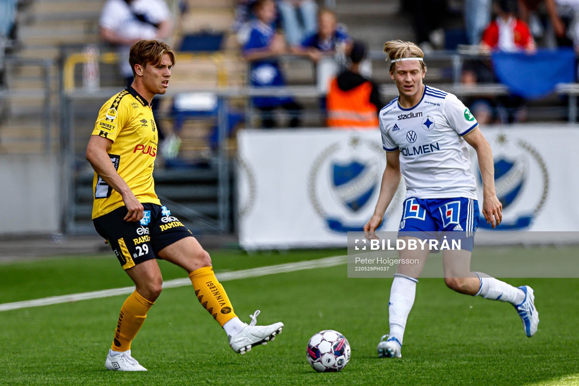 Elfsborgs Oliver Zandén och IFK Norrköpings Daniel Fritz