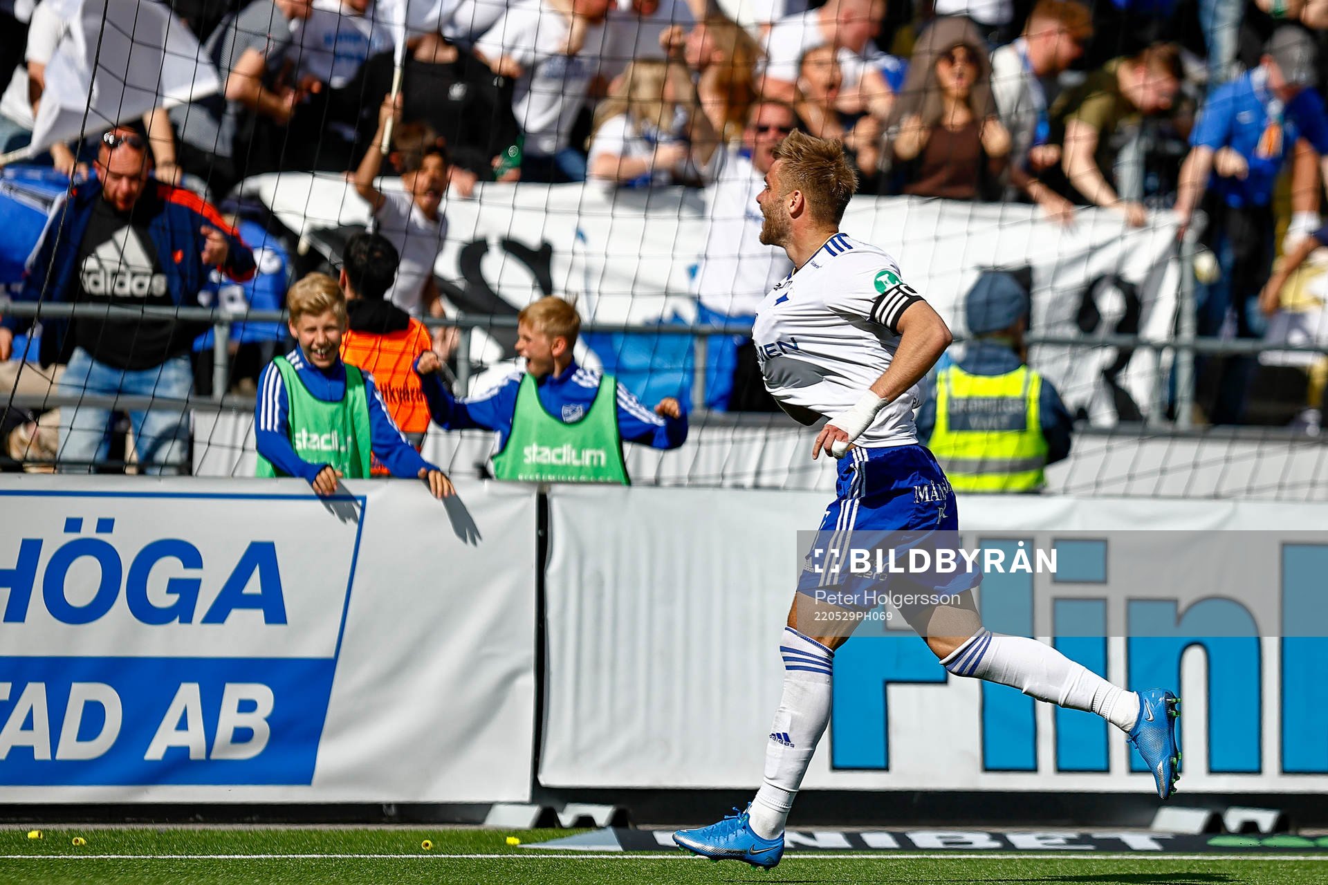 IFK Norrköpings Christoffer Nyman jublar