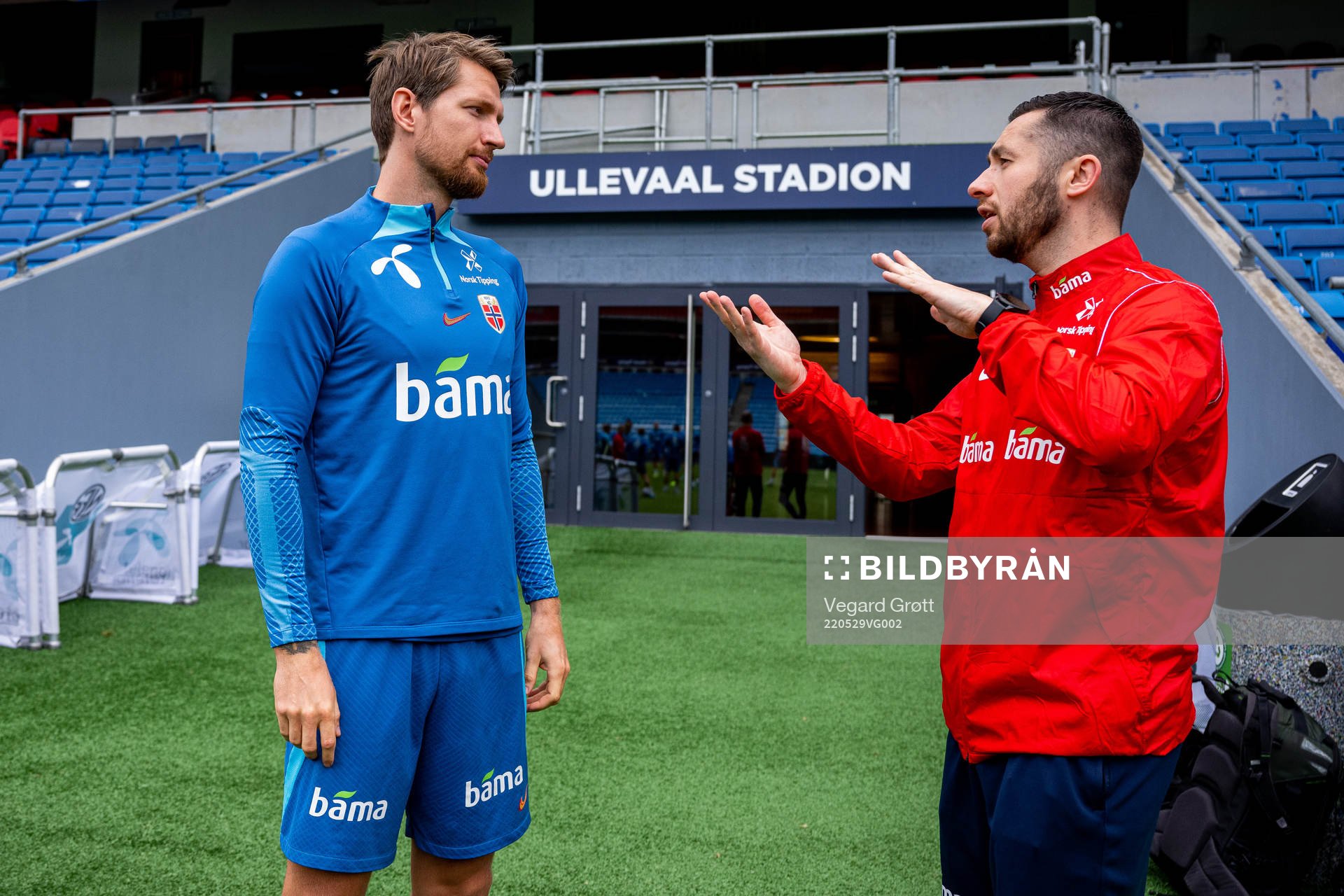 Stefan Strandberg and Andrew Findlay, performance analyst