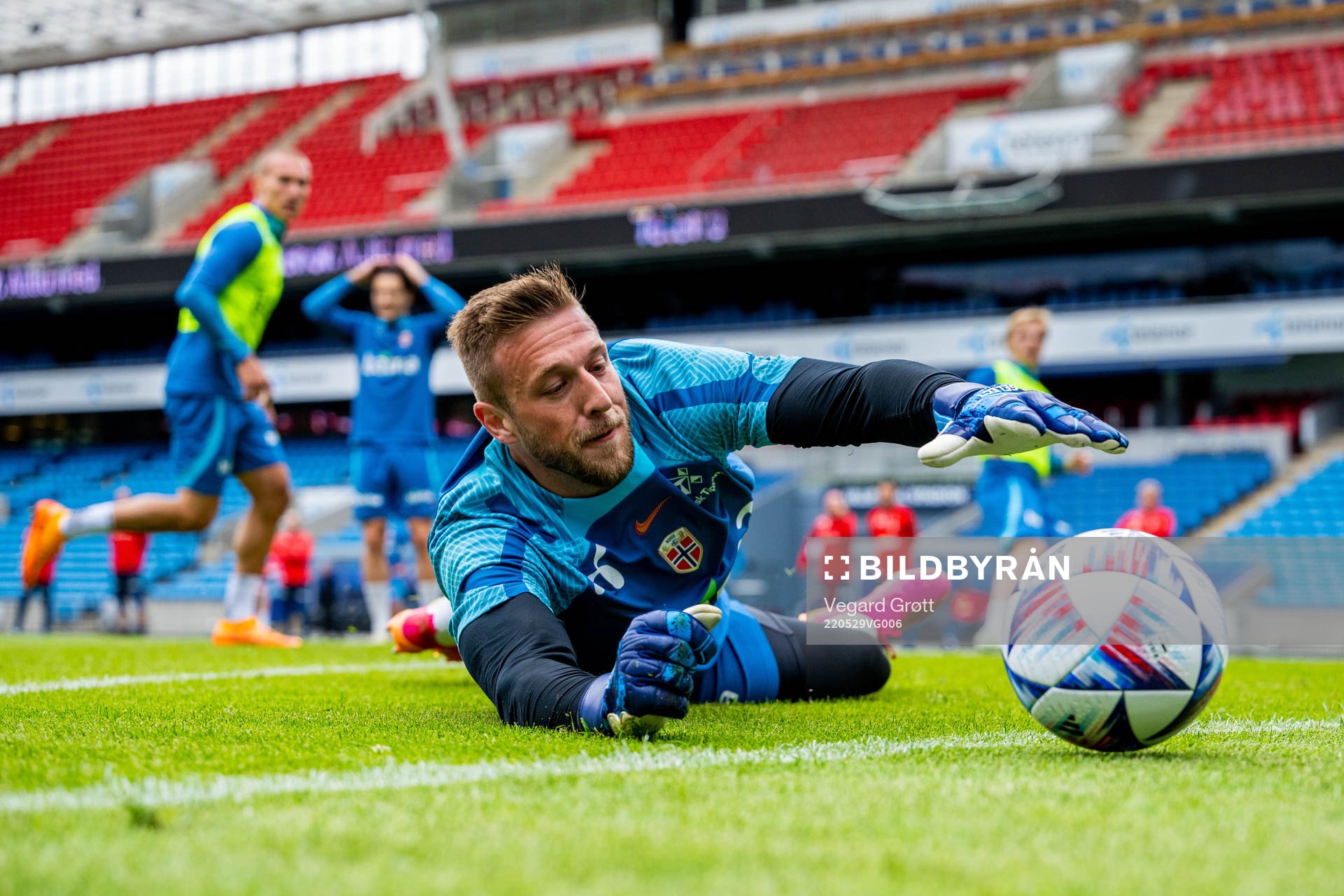Goalkeeper Alexander Pedersen