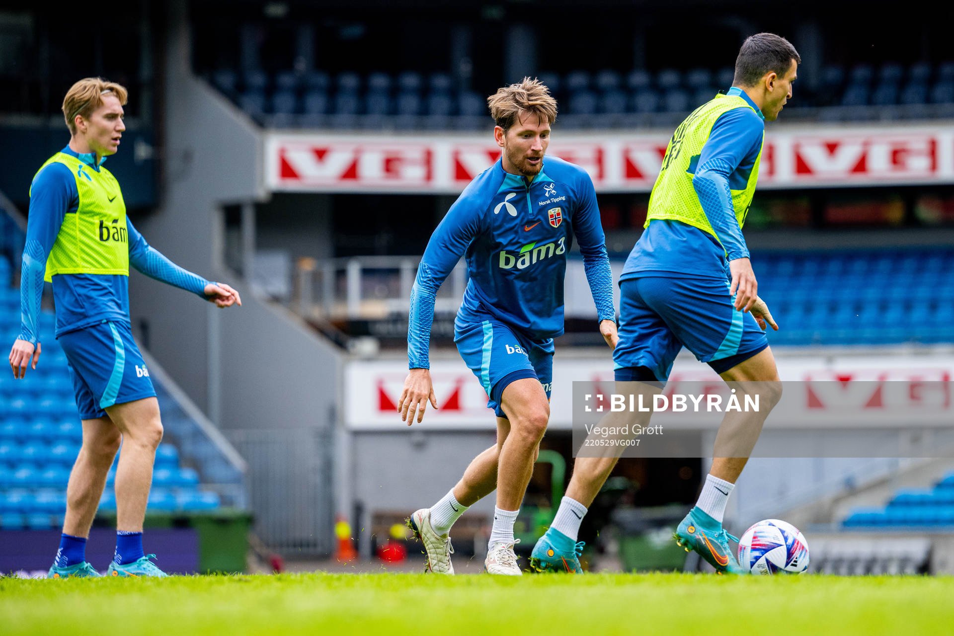 Stefan Strandberg of the Norwegian national football team
