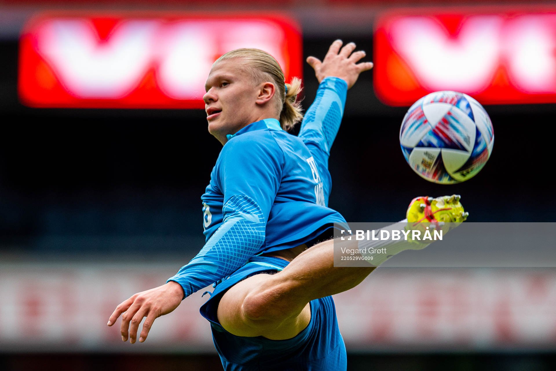 Erling Braut Haaland of the Norwegian national football team