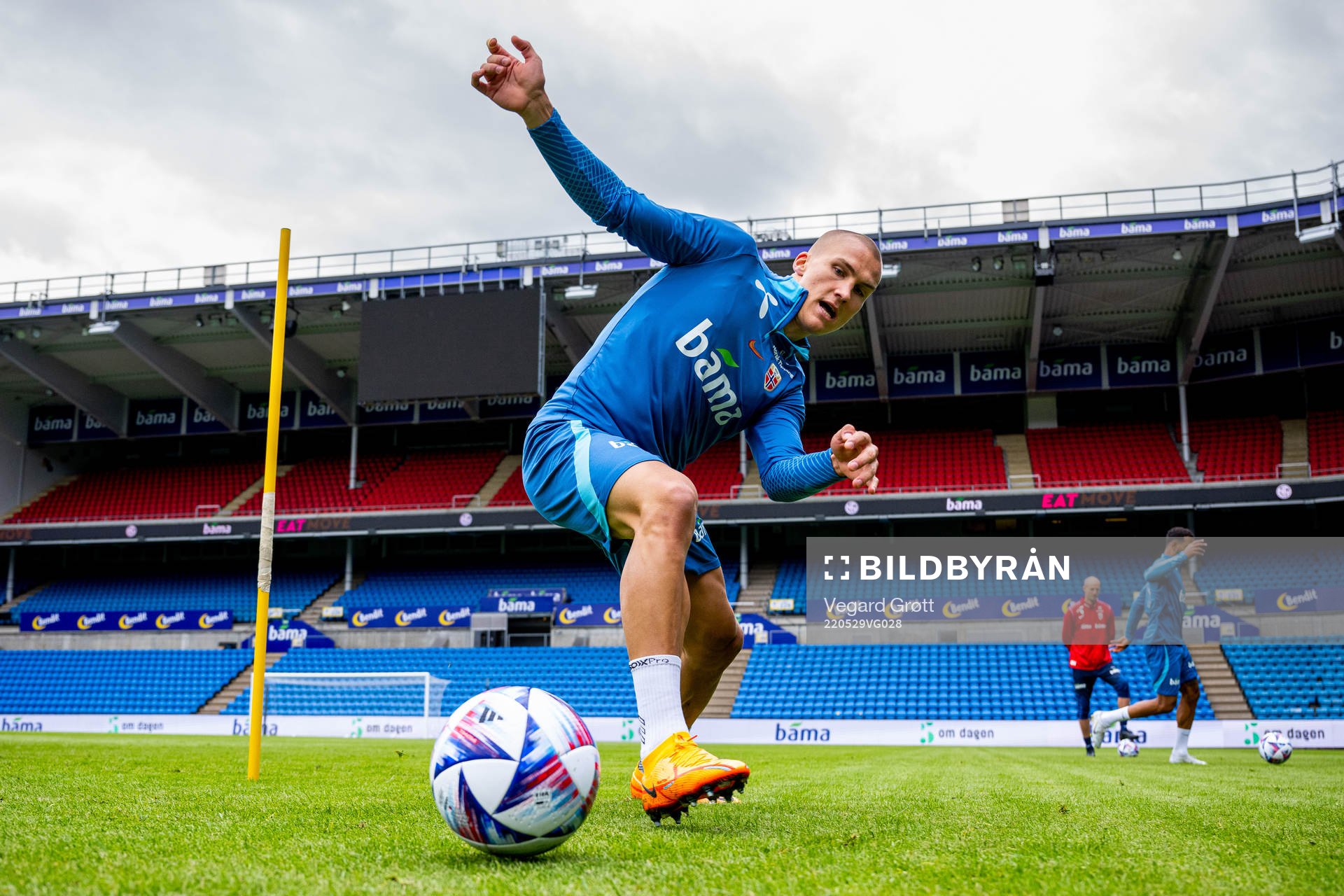 Leo Østigård of the Norwegian national football team