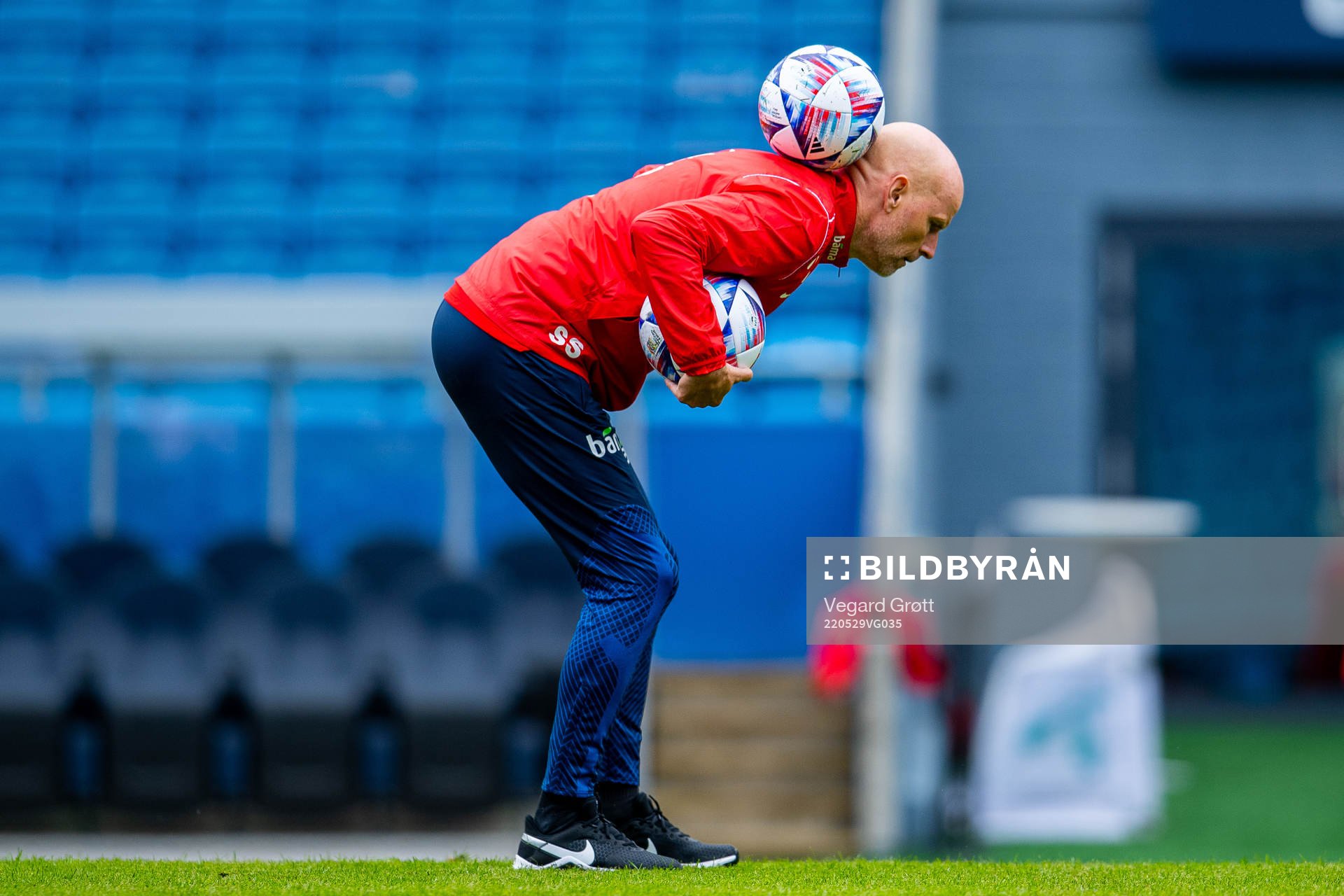 Ståle Solbakken, head coach of the Norwegian national