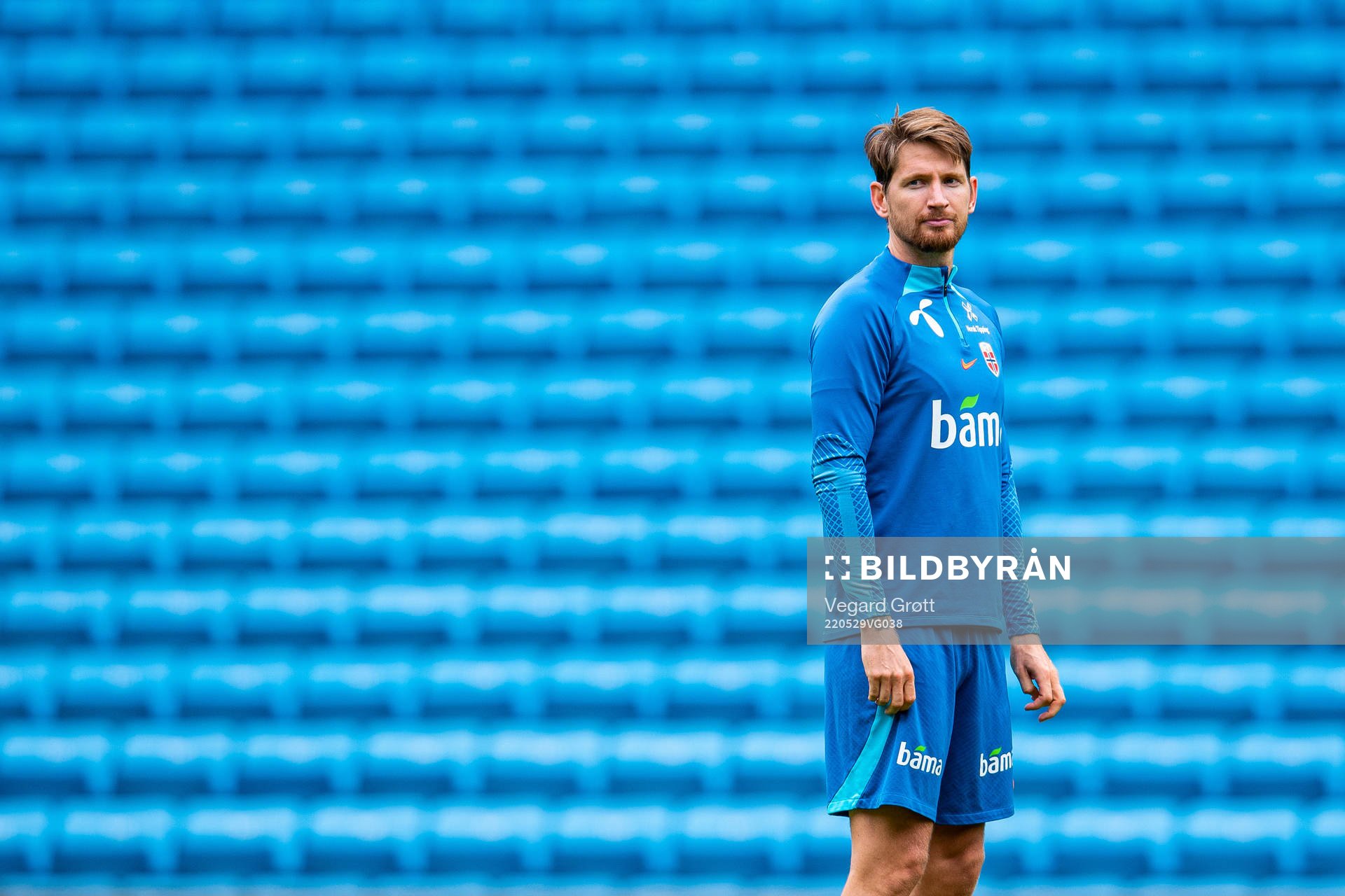 Stefan Strandberg of the Norwegian national football team