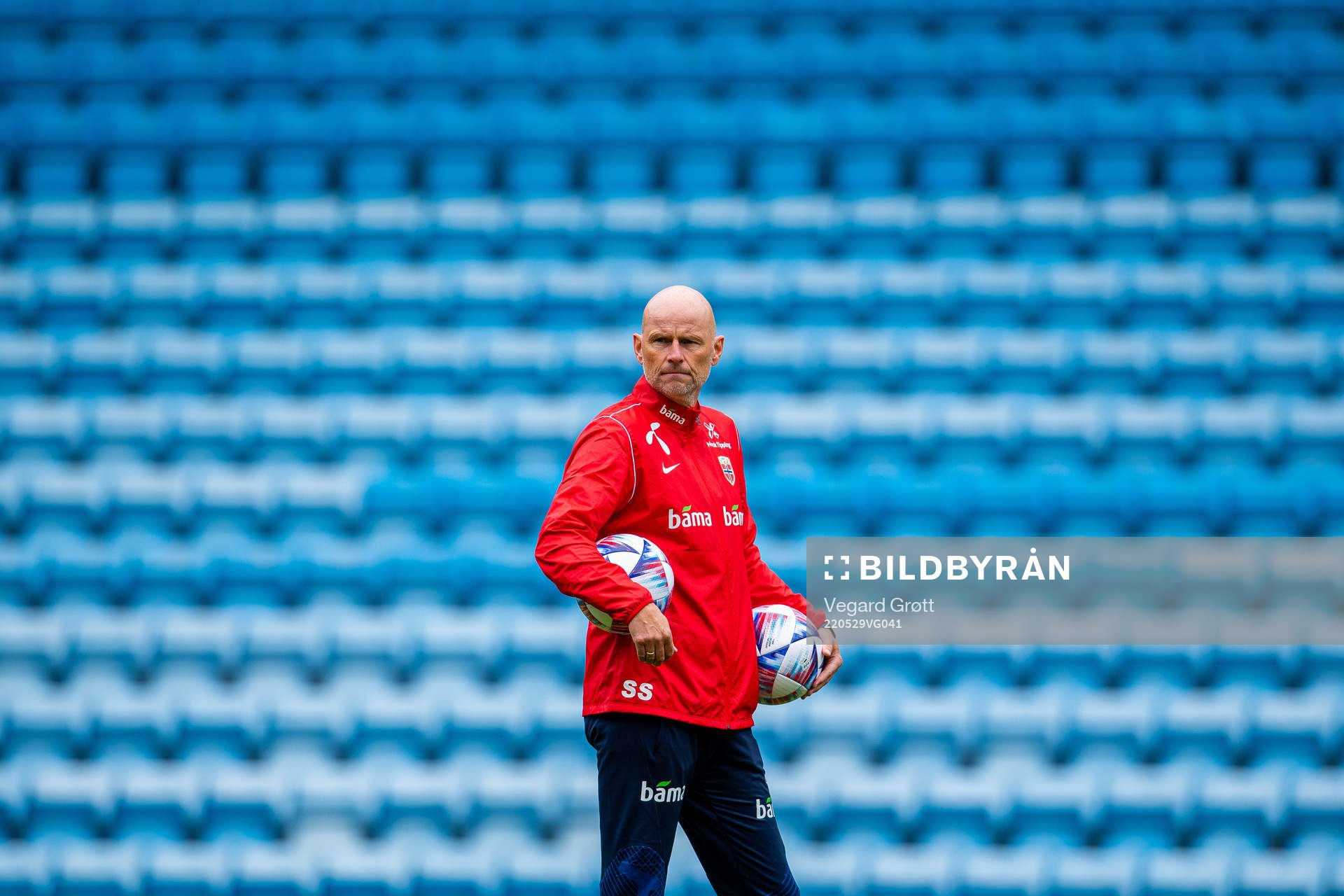 Ståle Solbakken, head coach of the Norwegian national