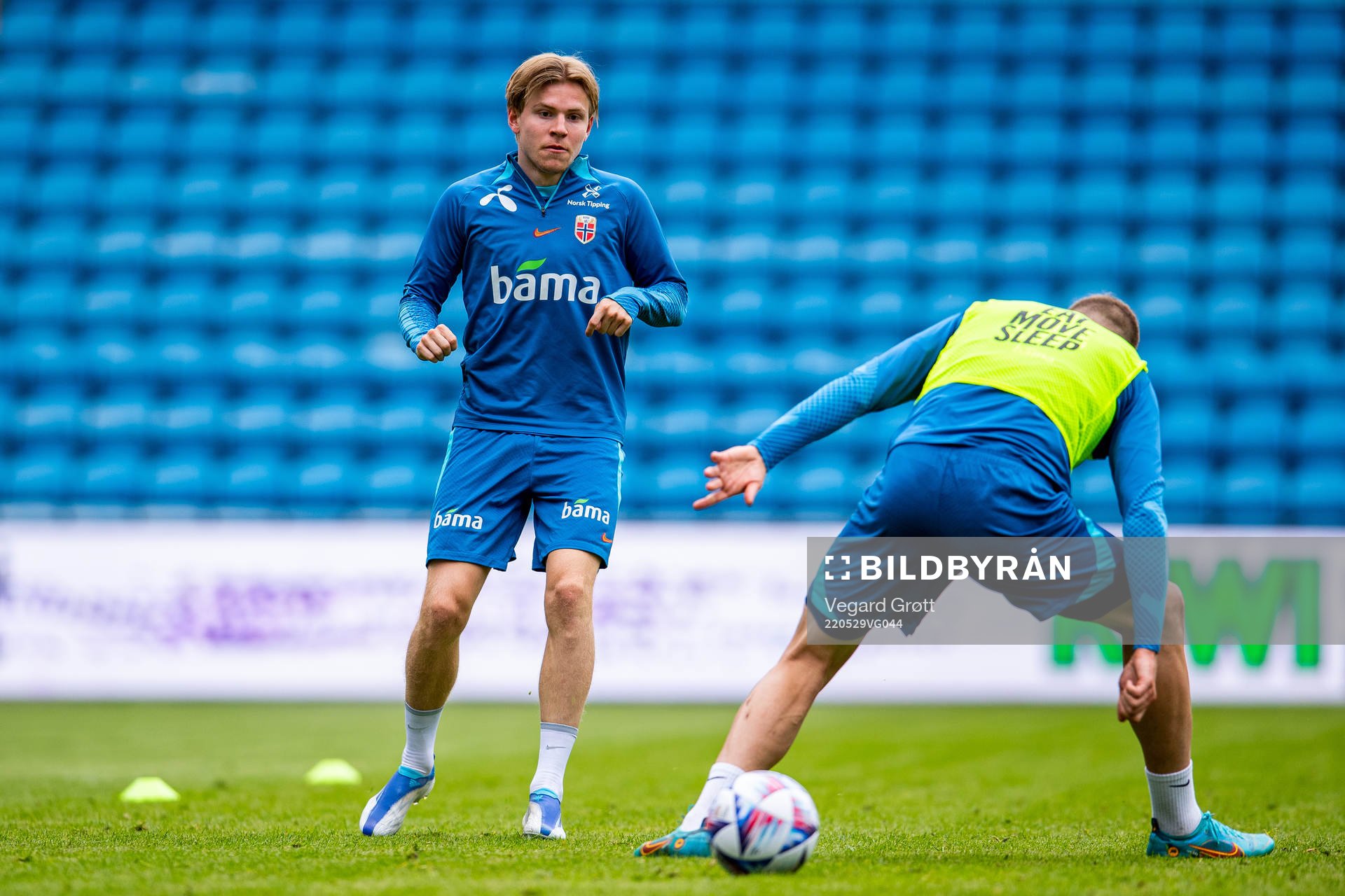 Jens Petter Hauge of the Norwegian national football team
