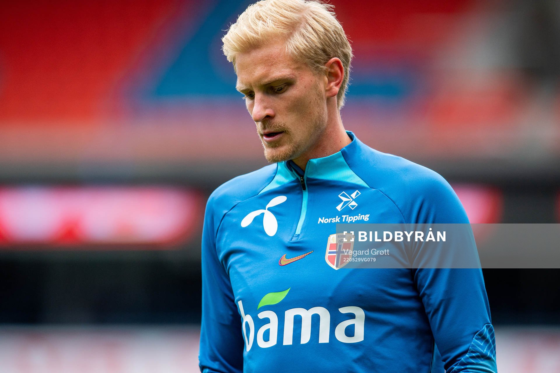Morten Thorsby of the Norwegian national football team