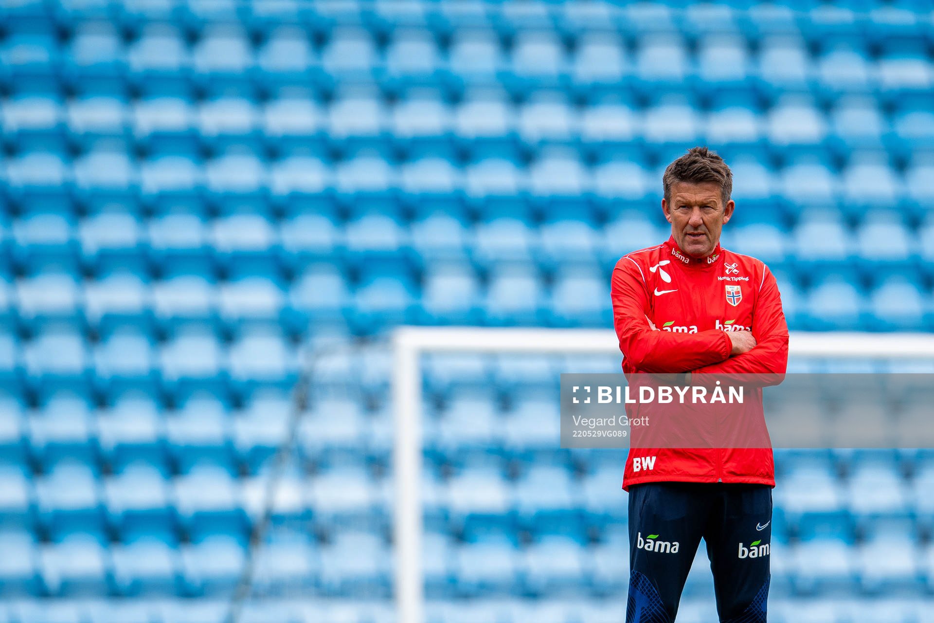 Bård Wiggen of the Norwegian national football team