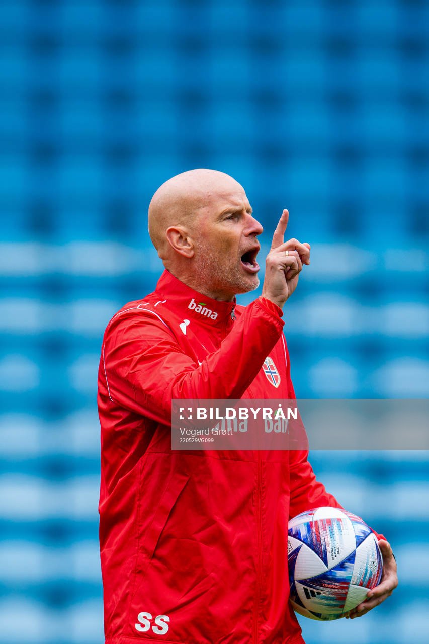 Ståle Solbakken, head coach of the Norwegian national