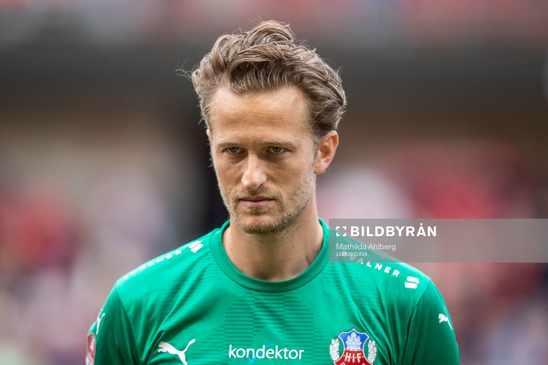 Helsingborgs målvakt Anders Lindegaard