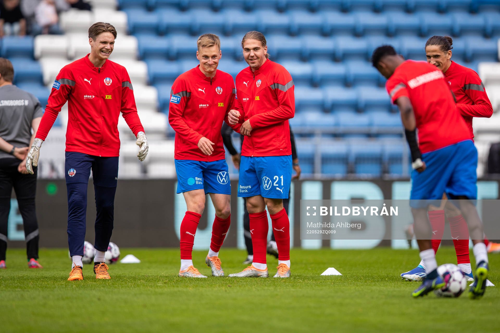 Helsingborgs målvakt Nils Arvidsson, Rasmus Karjalainen